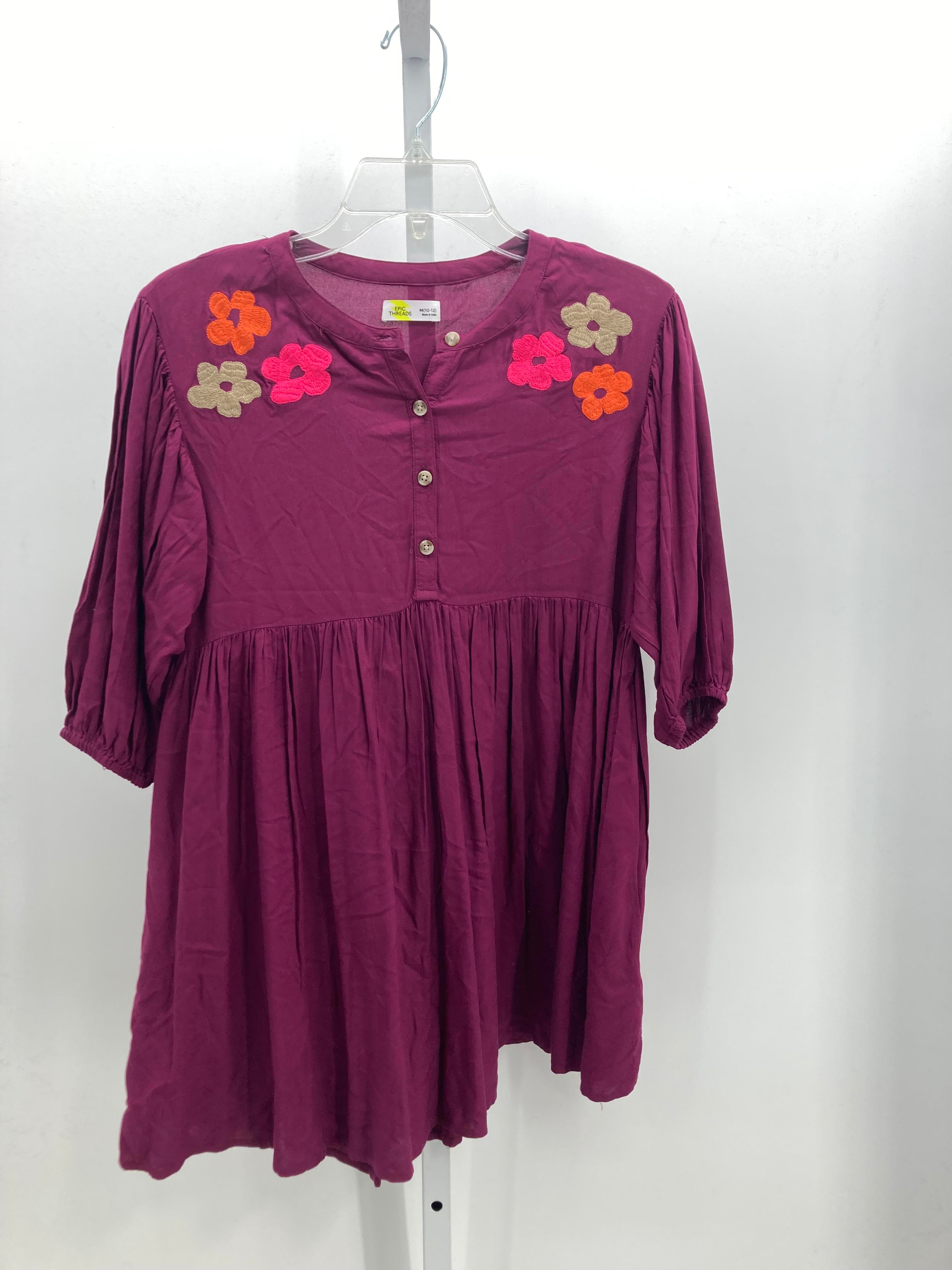 Epic Threads Size 10-12 Girls 3/4 Sleeve Dress