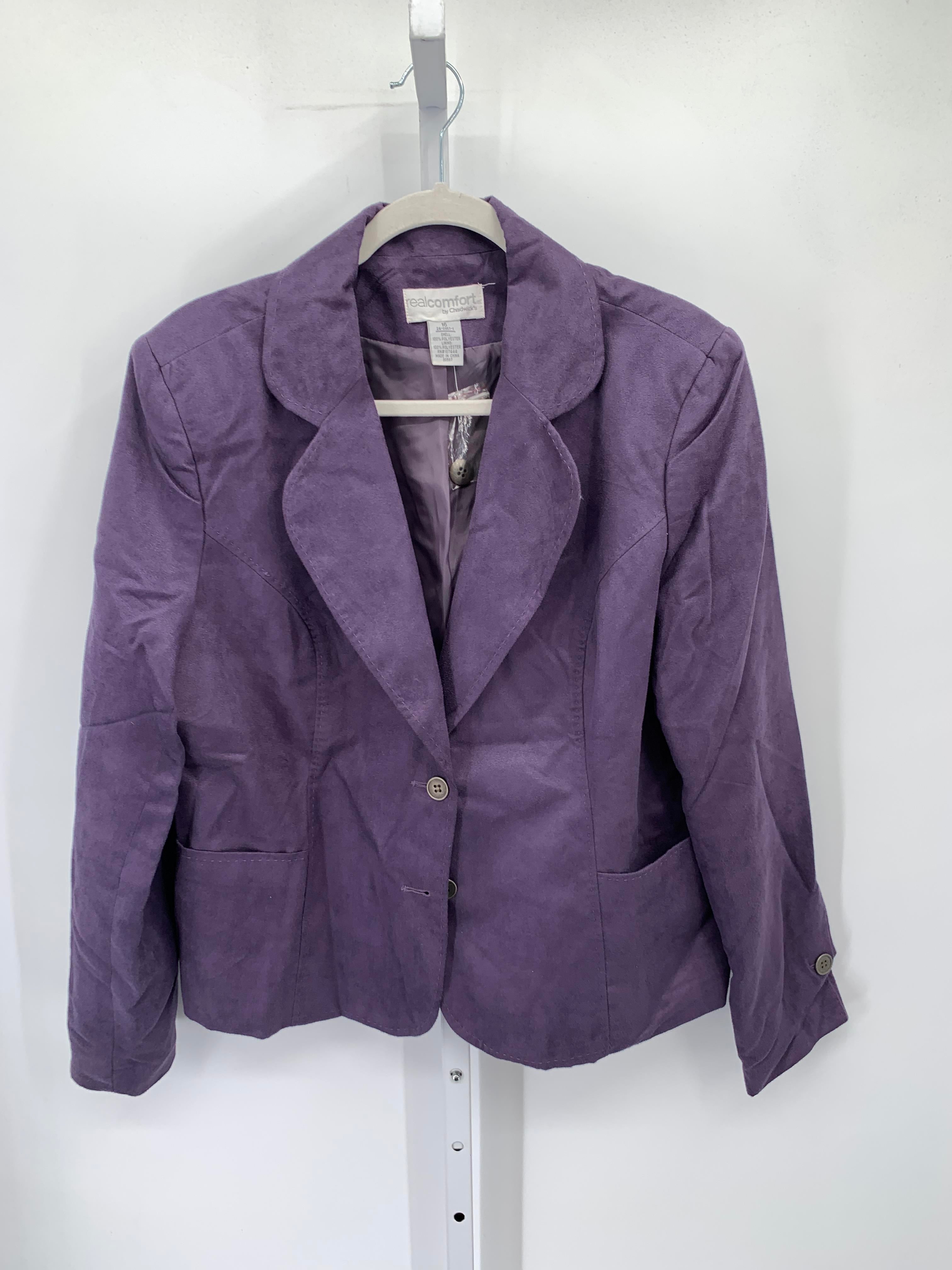 Real Comfort Size 16 Misses Blazer