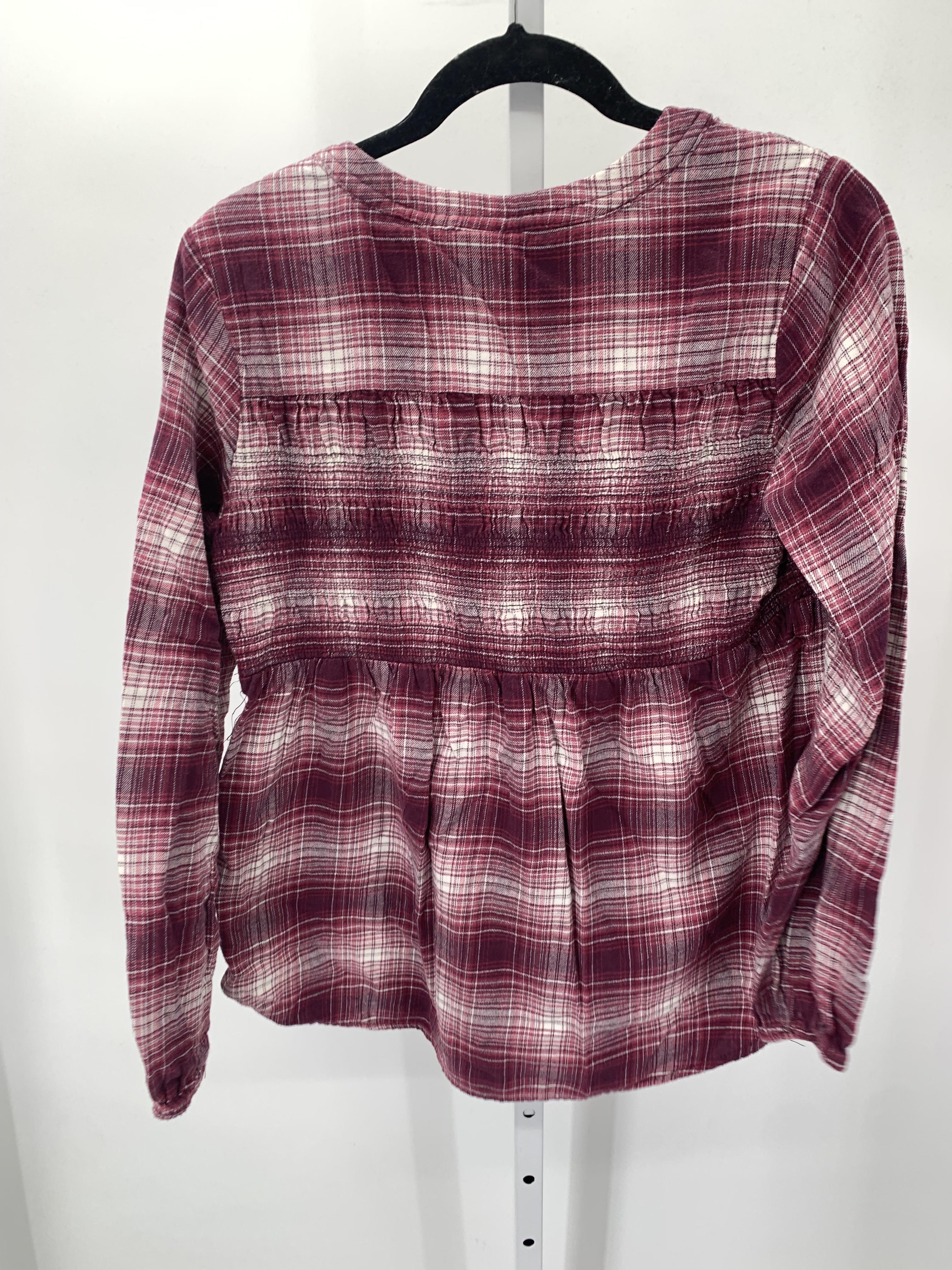 Knox Rose Size Medium Misses Long Sleeve Shirt