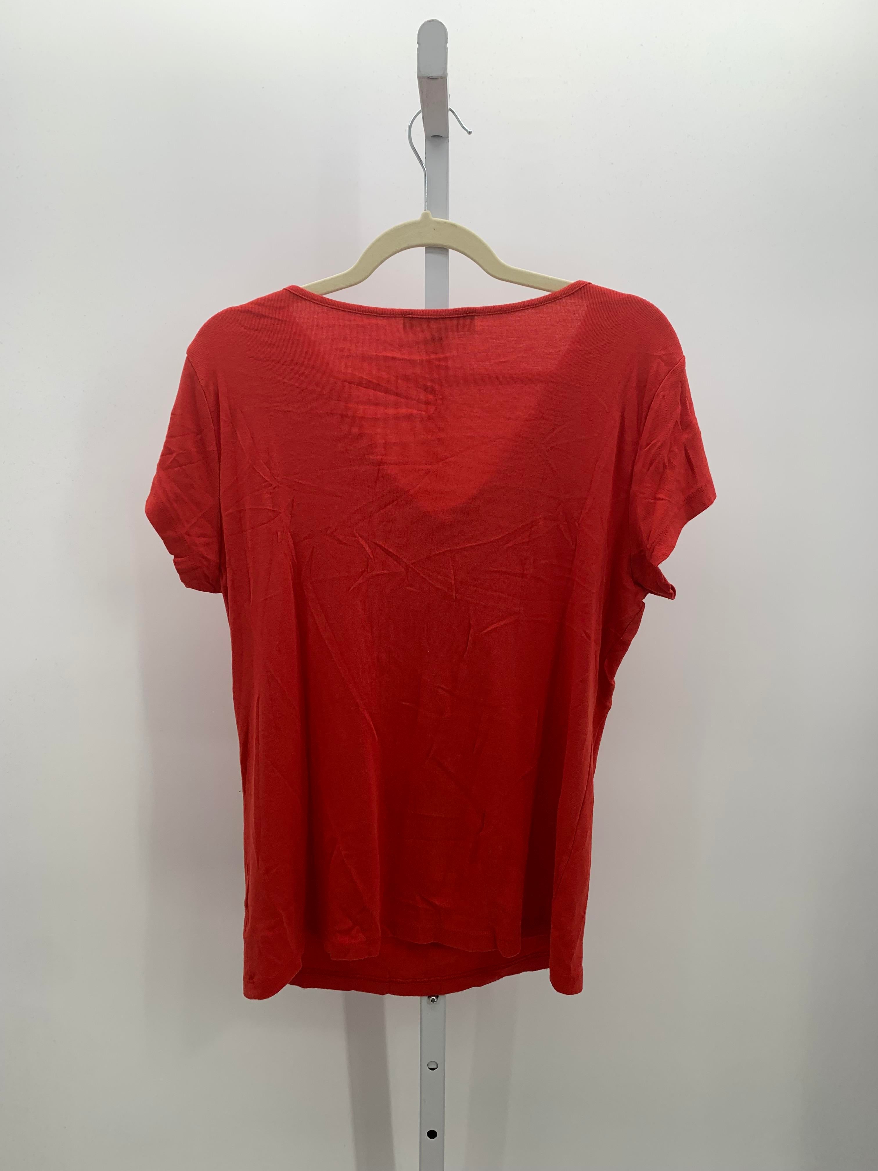 Catherine Malandrino Size Extra Large Misses Short Sleeve Shirt