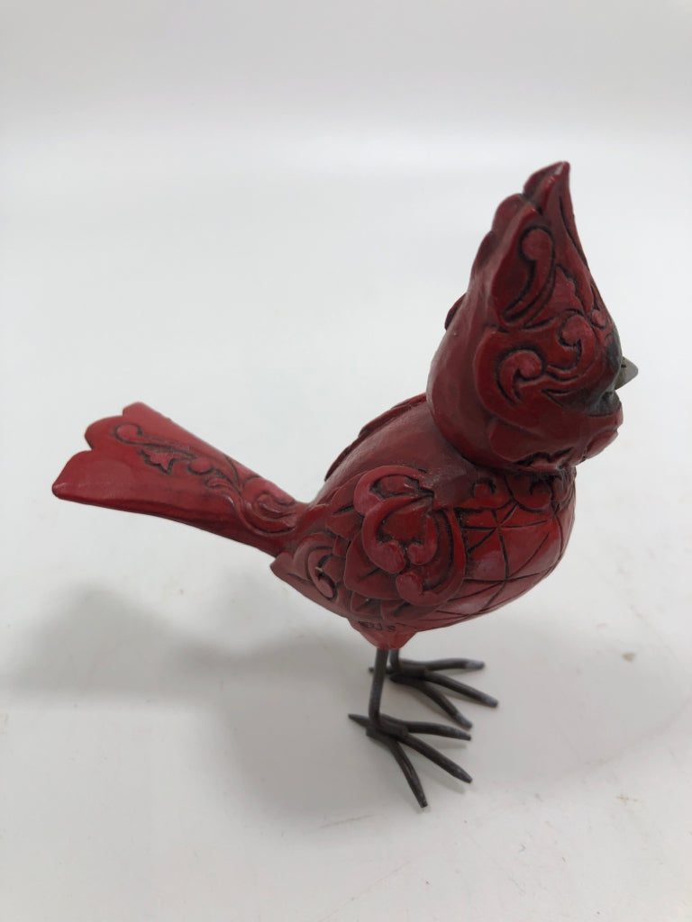 JIM SHORE RESIN CARDINAL FIGURE.