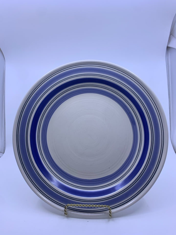 BLUE AND WHITE PFALTZGRAFF PLATTER.