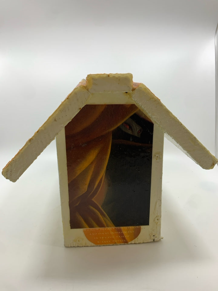 HARRY POTTER BOOK BIRD HOUSE.