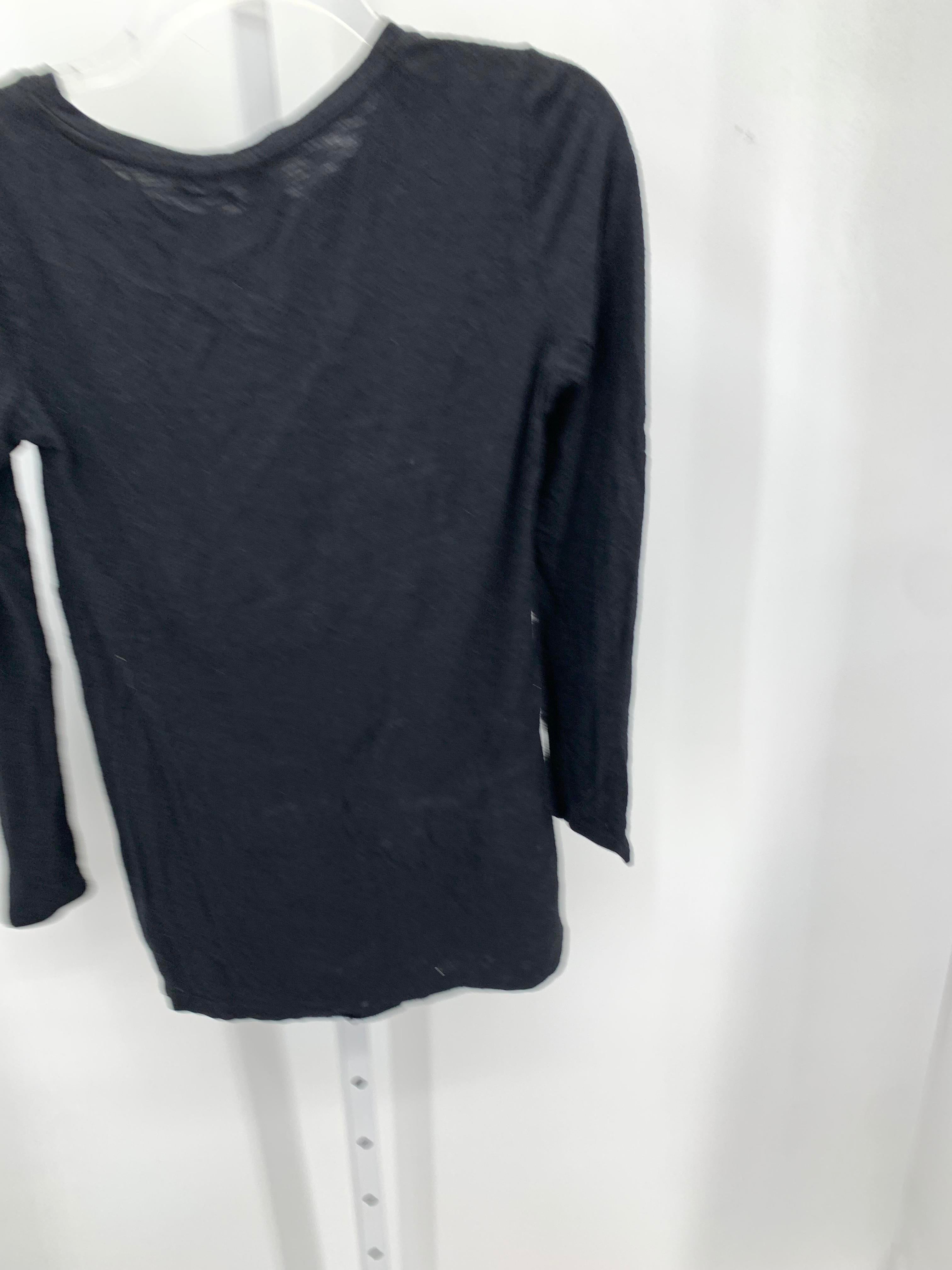 Gap Black Size X Small Maternity Long Sleeve Shirt