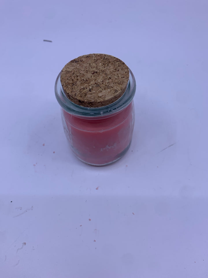 SOY WAX CANDLE W CORK LID