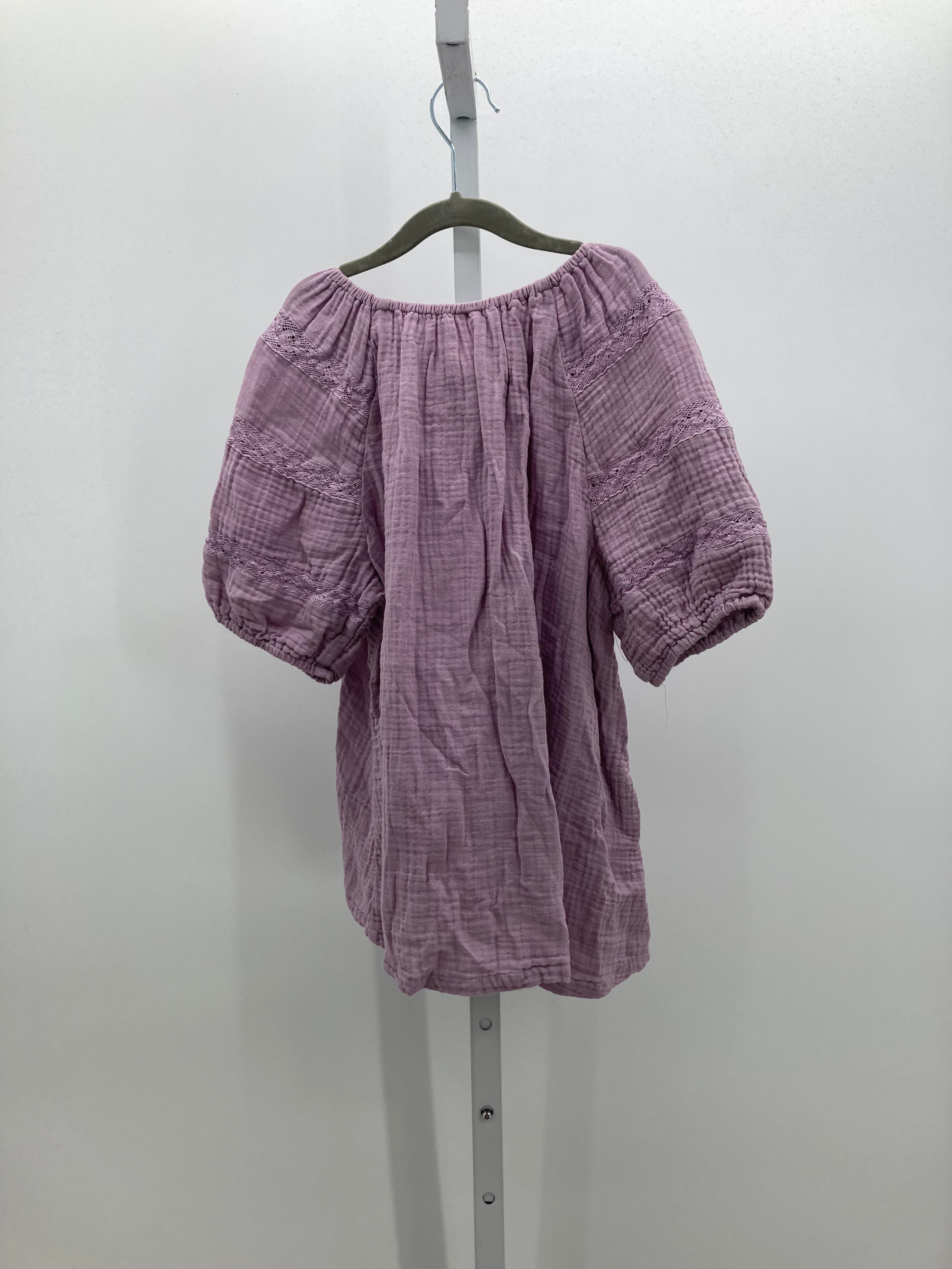 Wonder Nation Size 14-16 Girls Short Sleeve Shirt