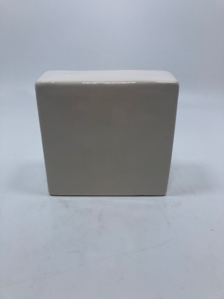 RAE DUNN BE BOLD CERAMIC BLOCK.