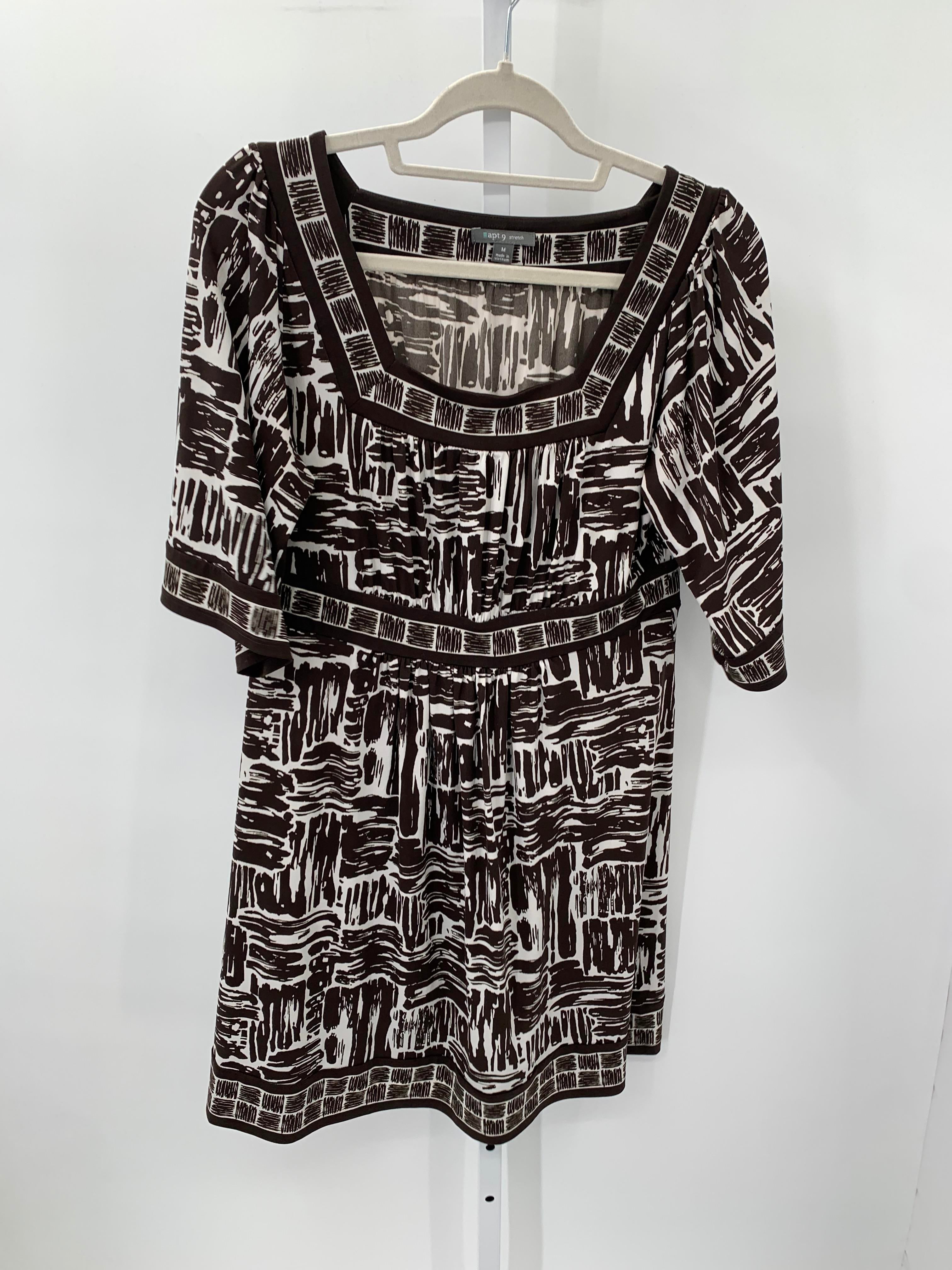 Apt. 9 Size Medium Misses Short Sleeve Dress