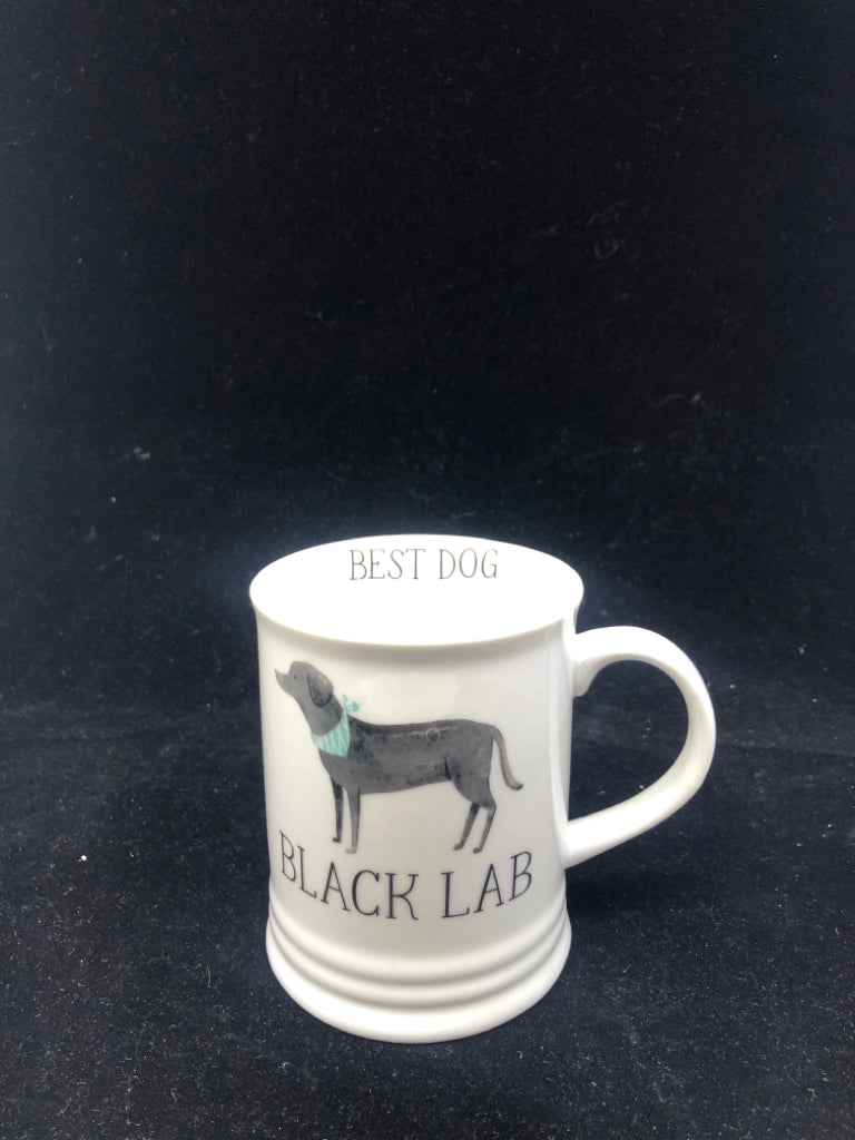 BLACK LAB MUG-JULIANNA SWANEY.