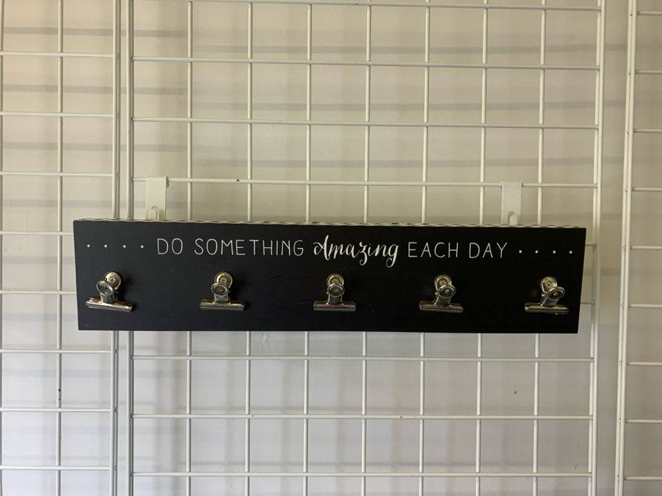 DO SOMETHING AMAZING EACH DAY-W/CLIPS.