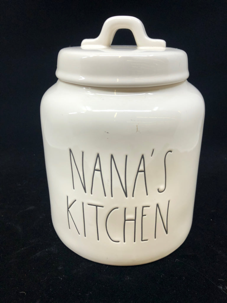 NANA'S KITCHEN RAE DUNN COOKIE JAR.