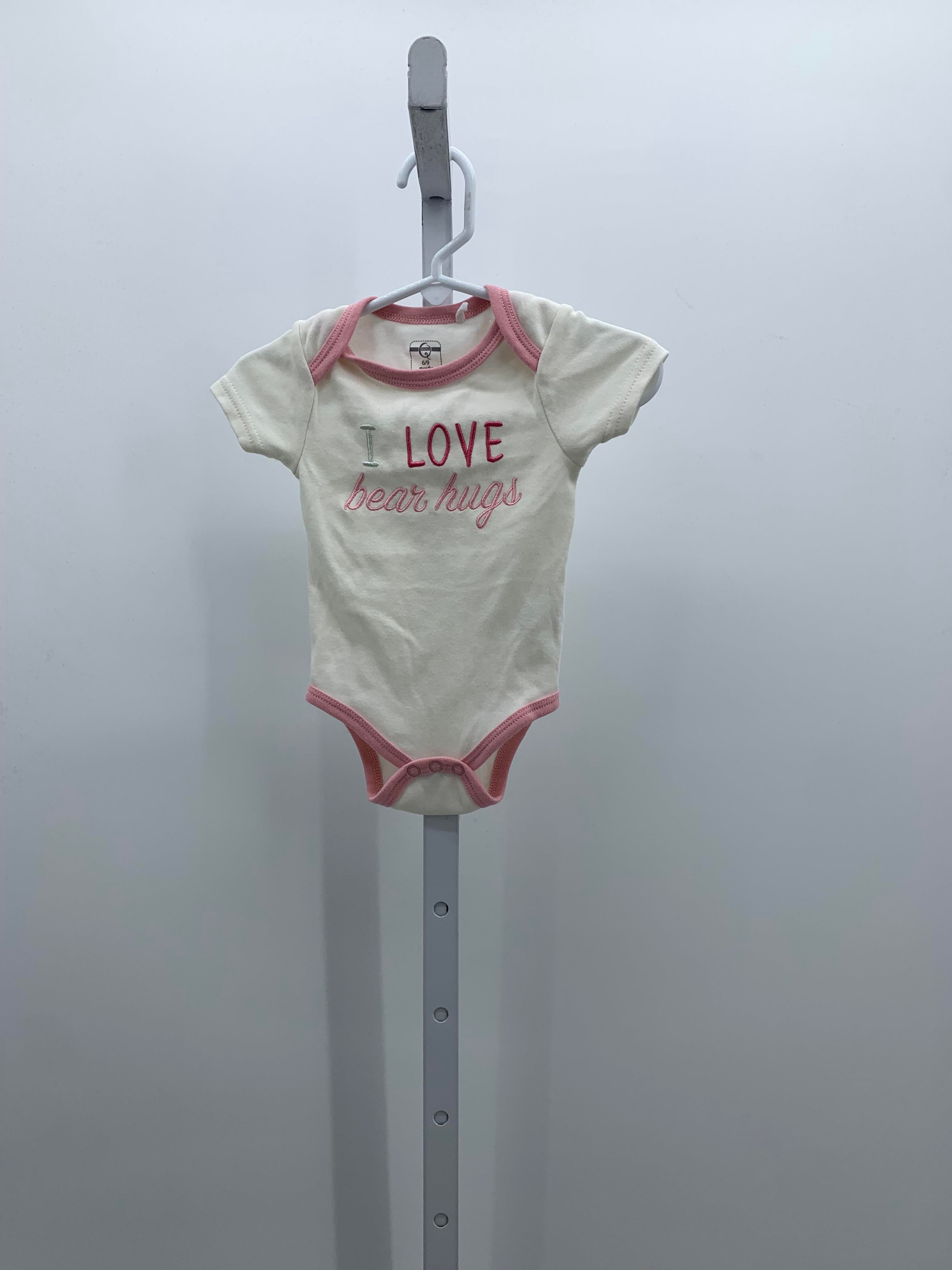 Quiltex Size 6-9 mon Girls Short Sleeve Shirt