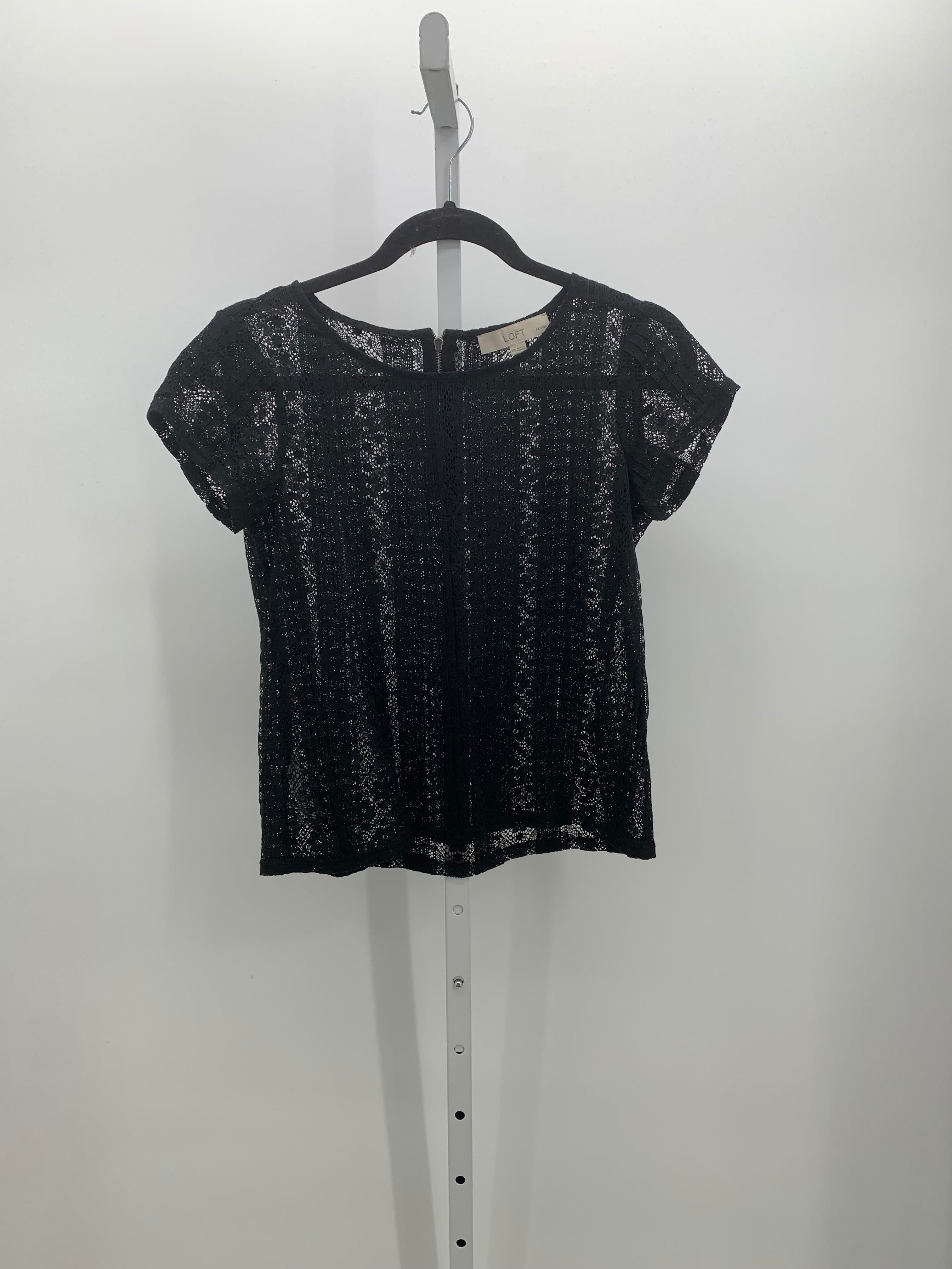 Loft Size X Small Petite Petite Short Sleeve Shirt