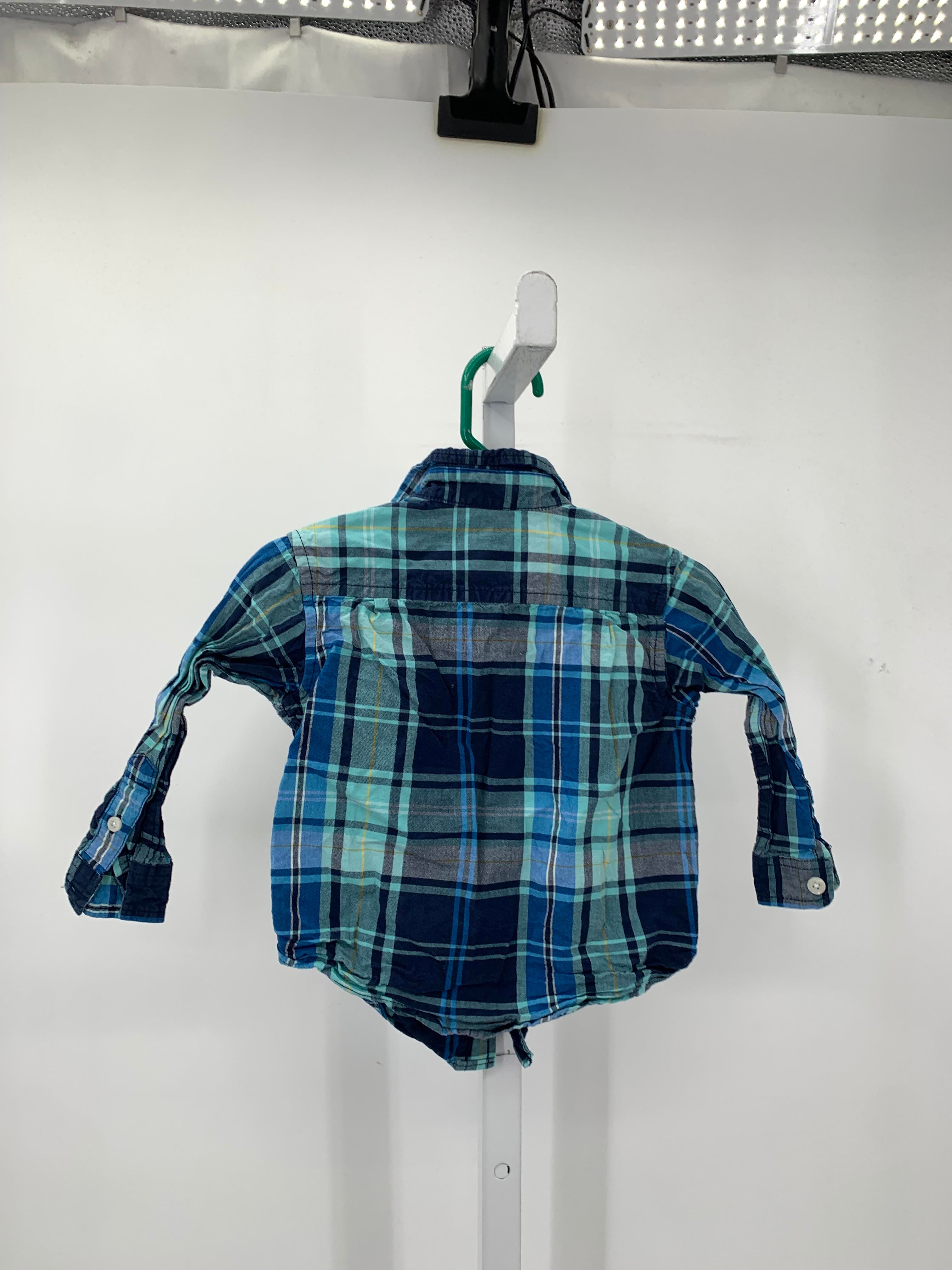 PLAID BTN DOWN