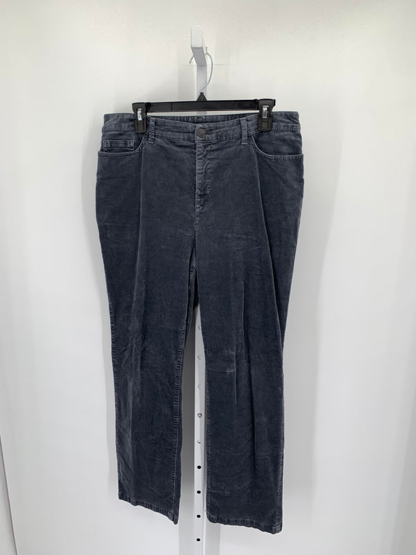 Croft & Barrow Size 12 Short Misses Corduroy Pants