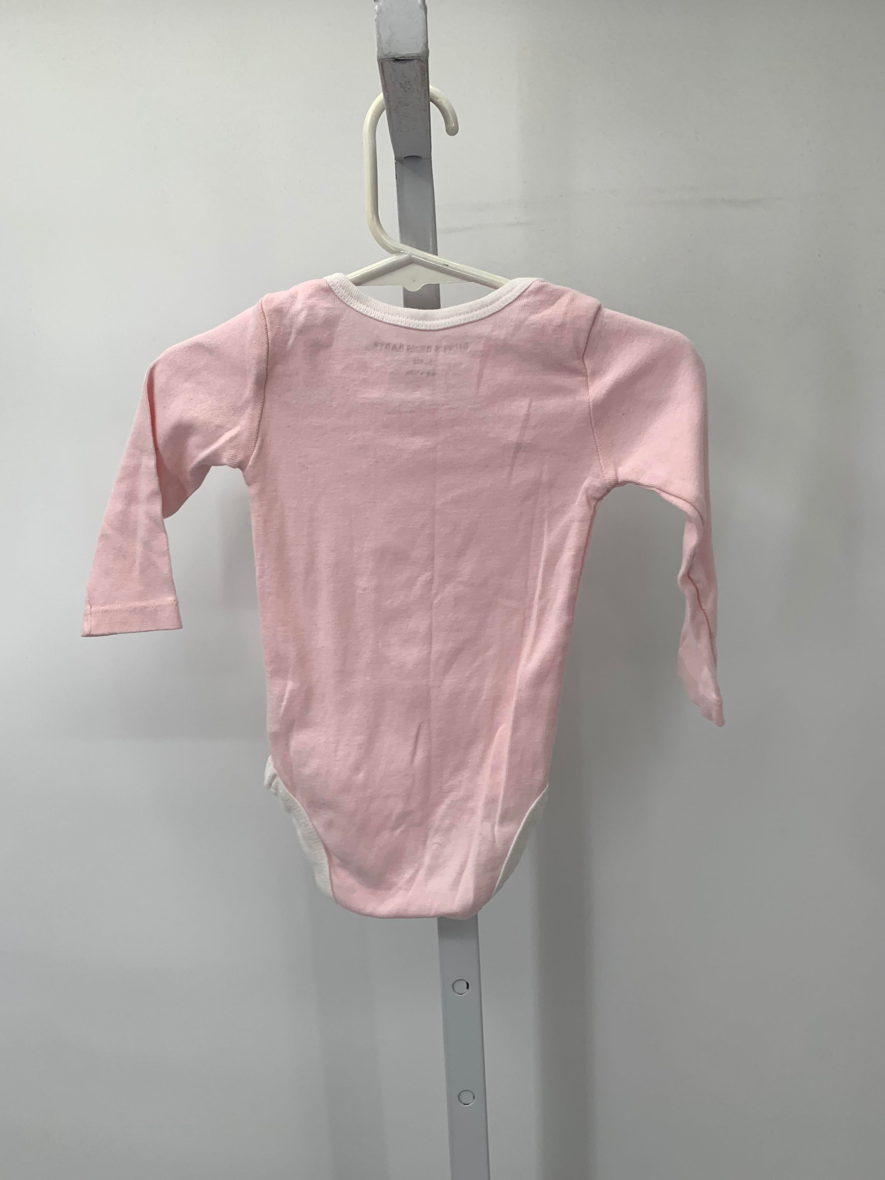 Burt's Bees Size 3-6 Months Girls Long Sleeve Shirt