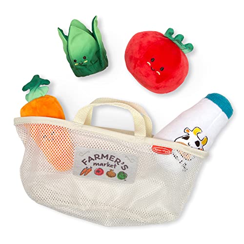 Melissa & Doug Multi-Sensory Market Basket Fill & Spill Infant Toy -