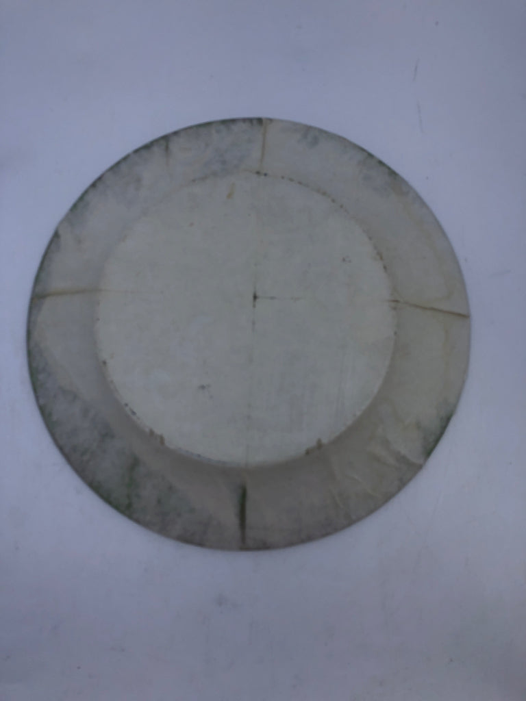 MAP OF NATIONAL PARK SERVING DECOR PLATE.