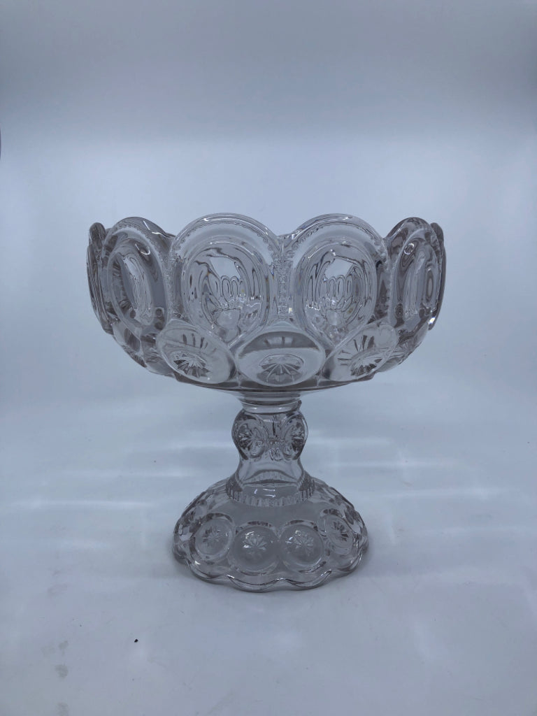 VTG GLASS CANDY DISH.