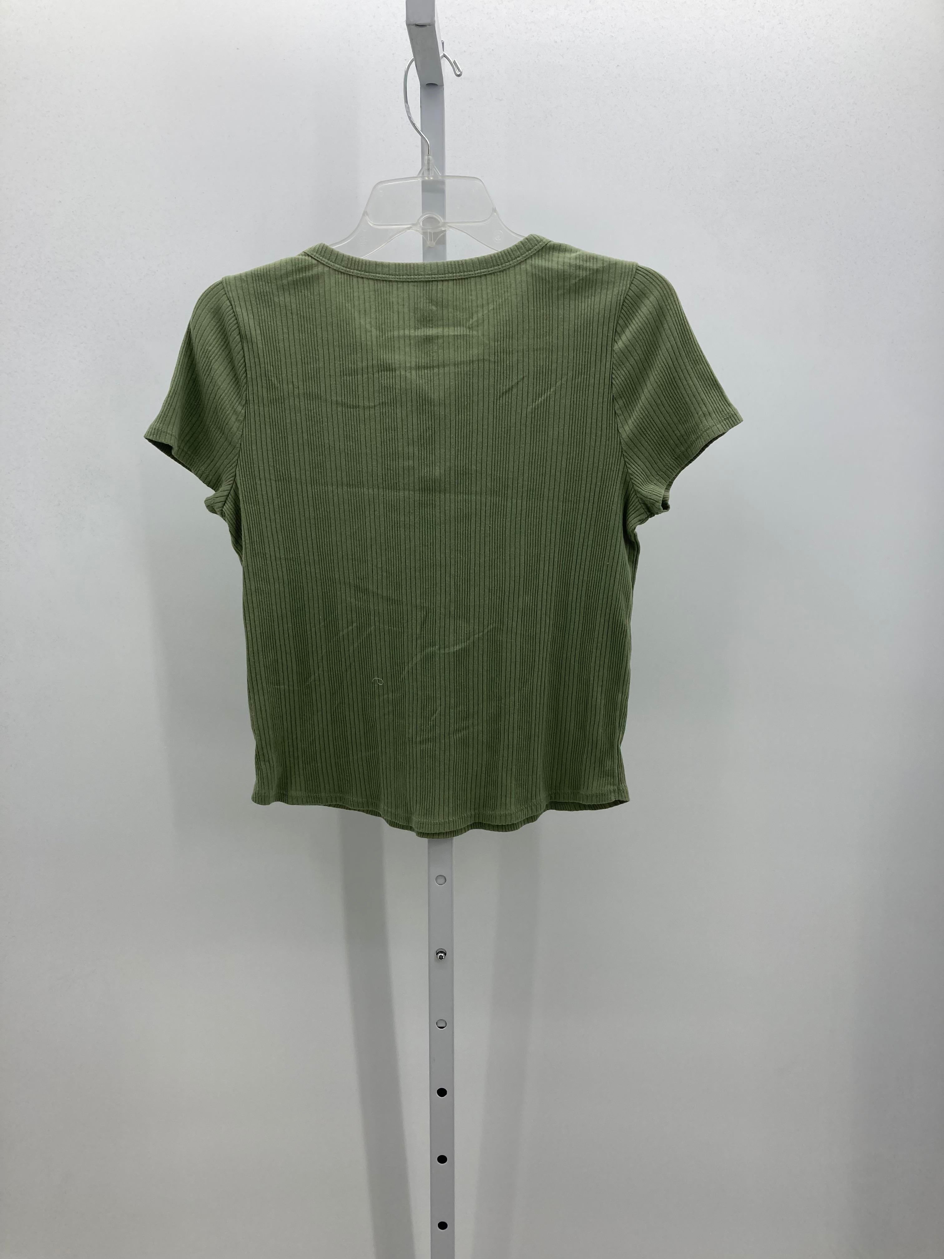 Wonder Nation Size 14.5-16.5 Girls Short Sleeve Shirt