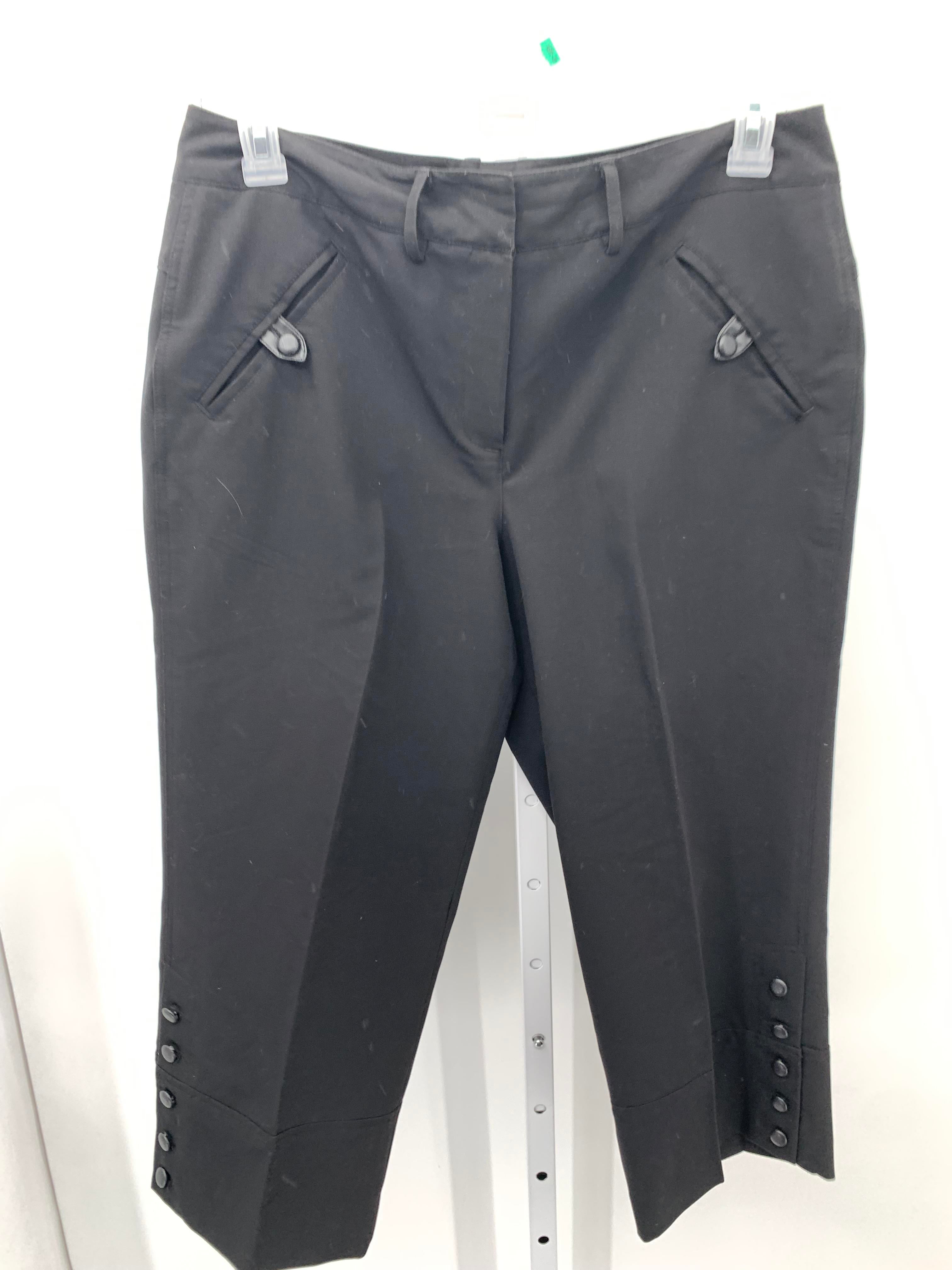 Larry Levine Size 12 Misses Cropped Pants