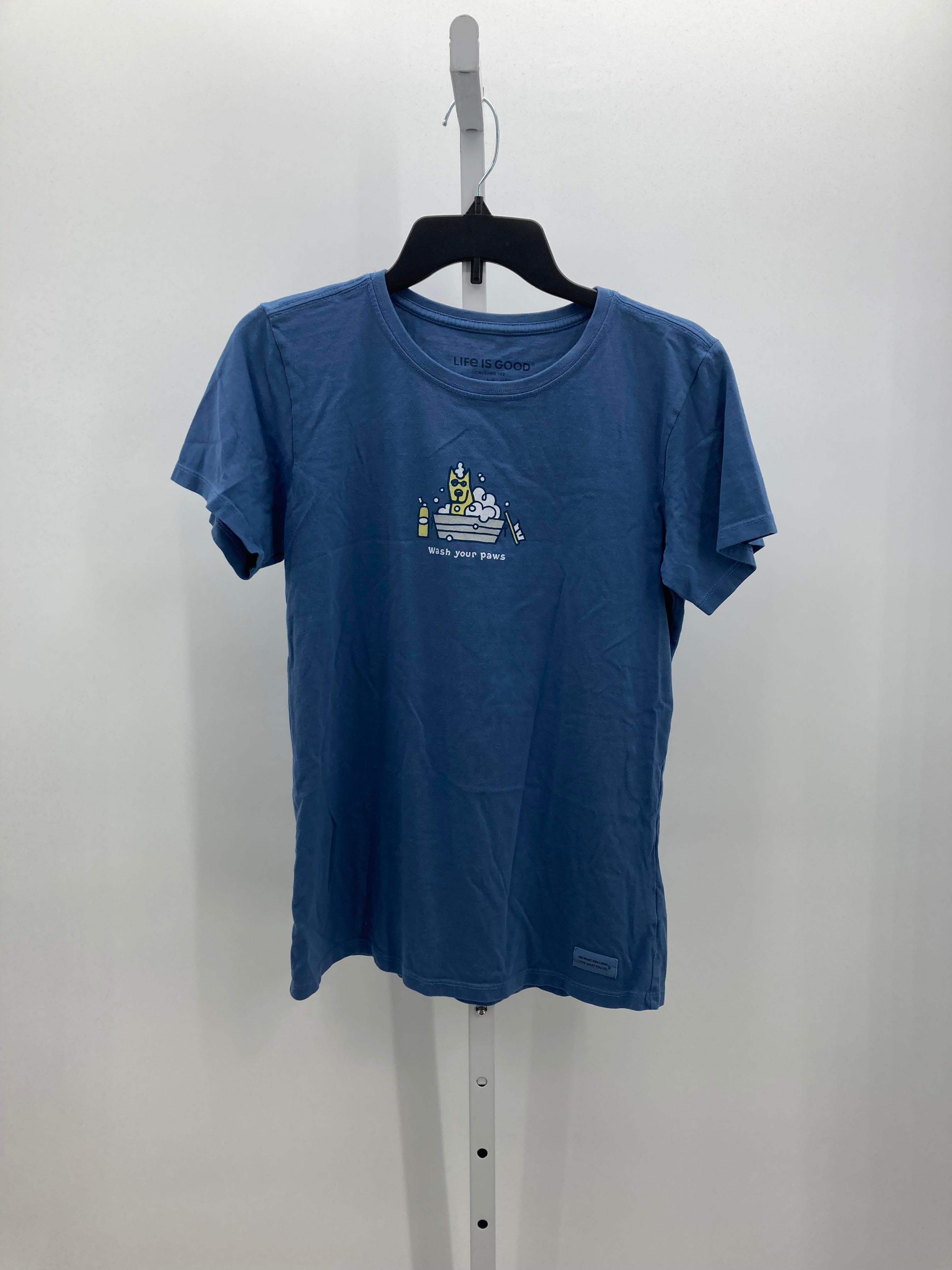 Life is Good Size Medium Misses Short Sleeve Shirt