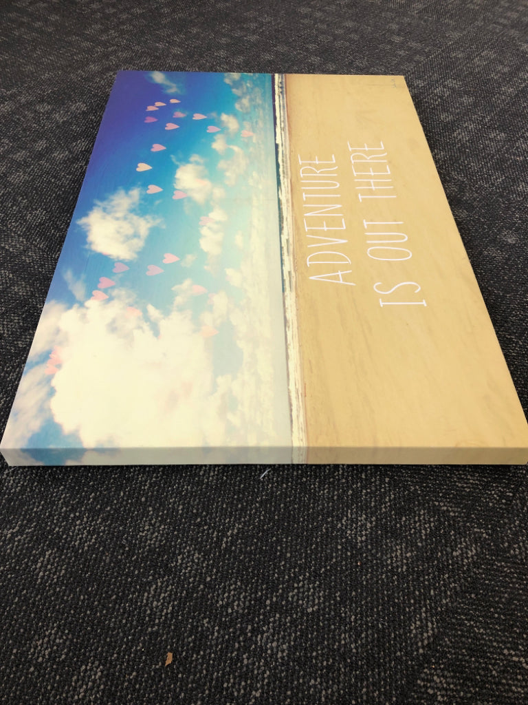 ADVENTURE IS OUT THERE- CANVAS.