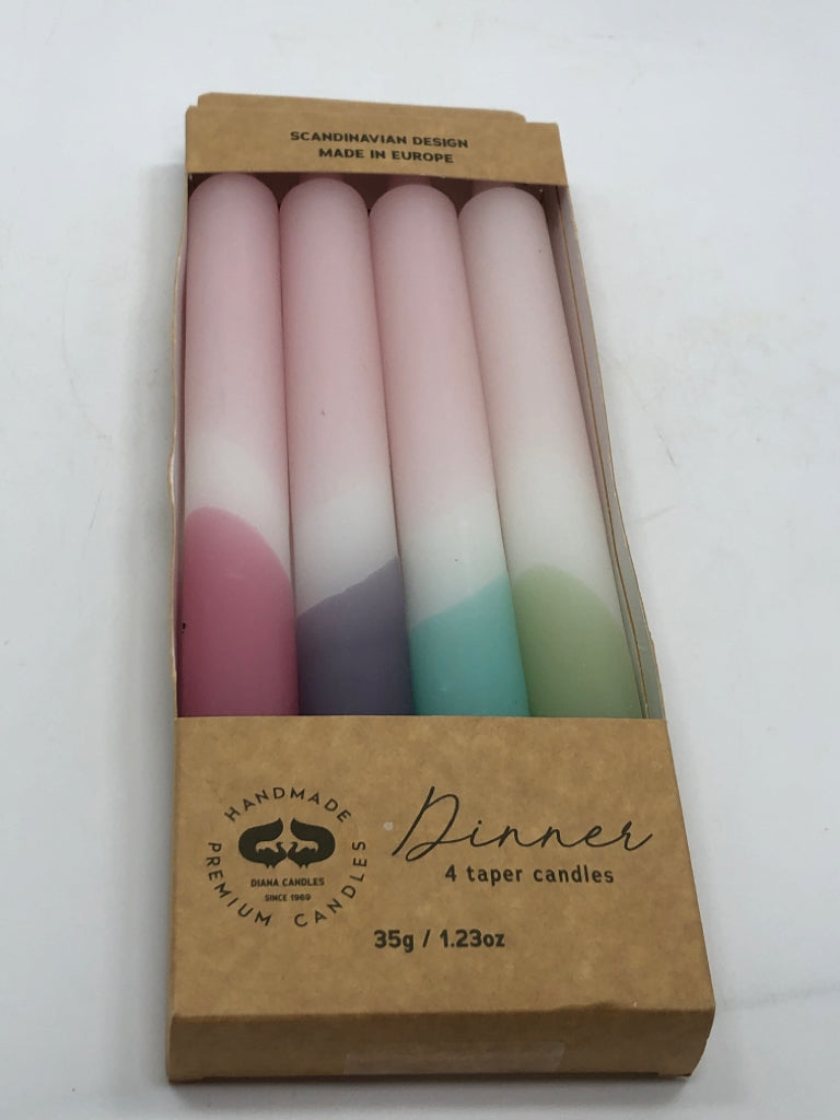 NIP SCANDINAVIAN DESIGN TAPER CANDLES.
