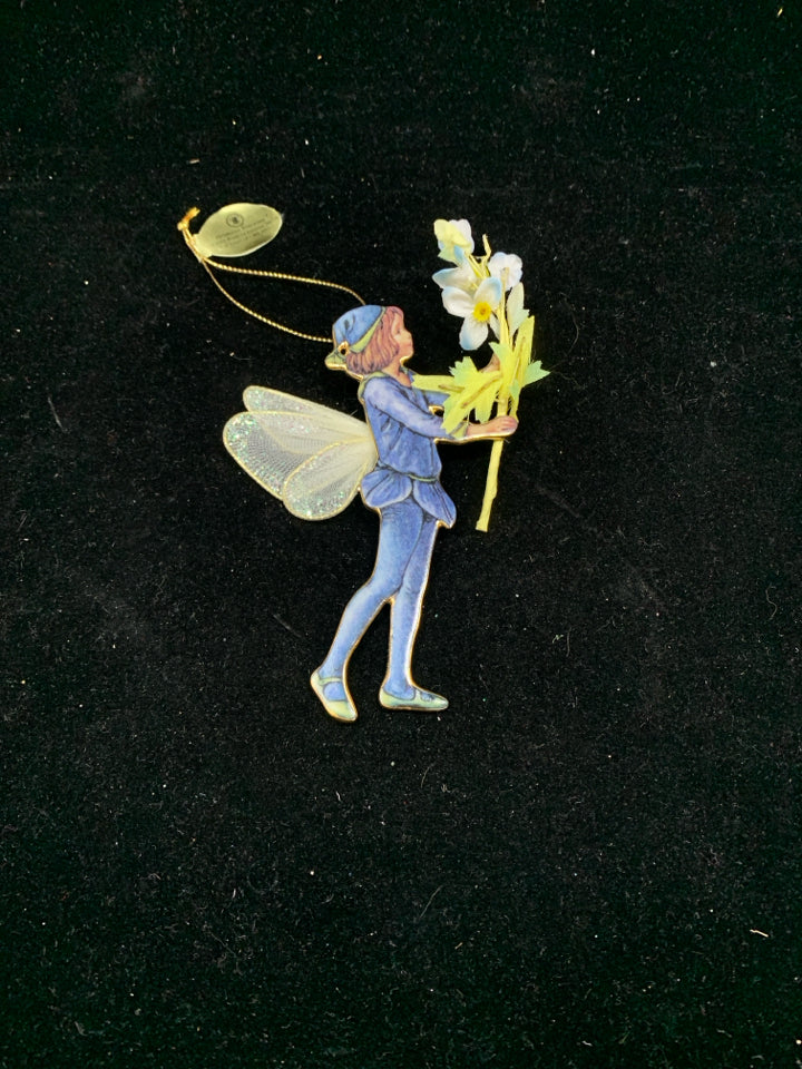 THE SPEEDWELL FAIRY PORCELAIN ORNAMENT.