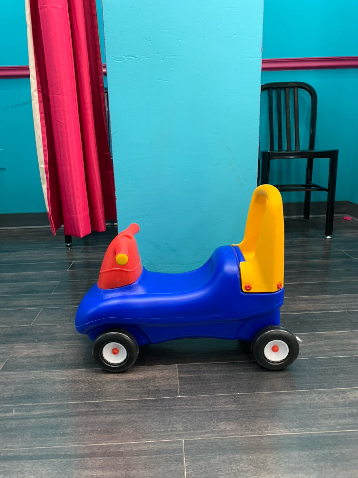 Push & Ride Racer – 2-in-1 Toddler Ride-On & Walker