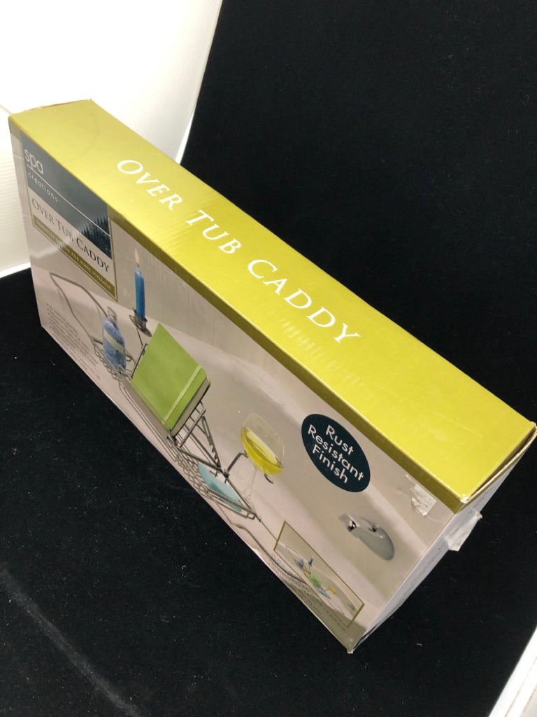 NIB OVER TUB CADDY.