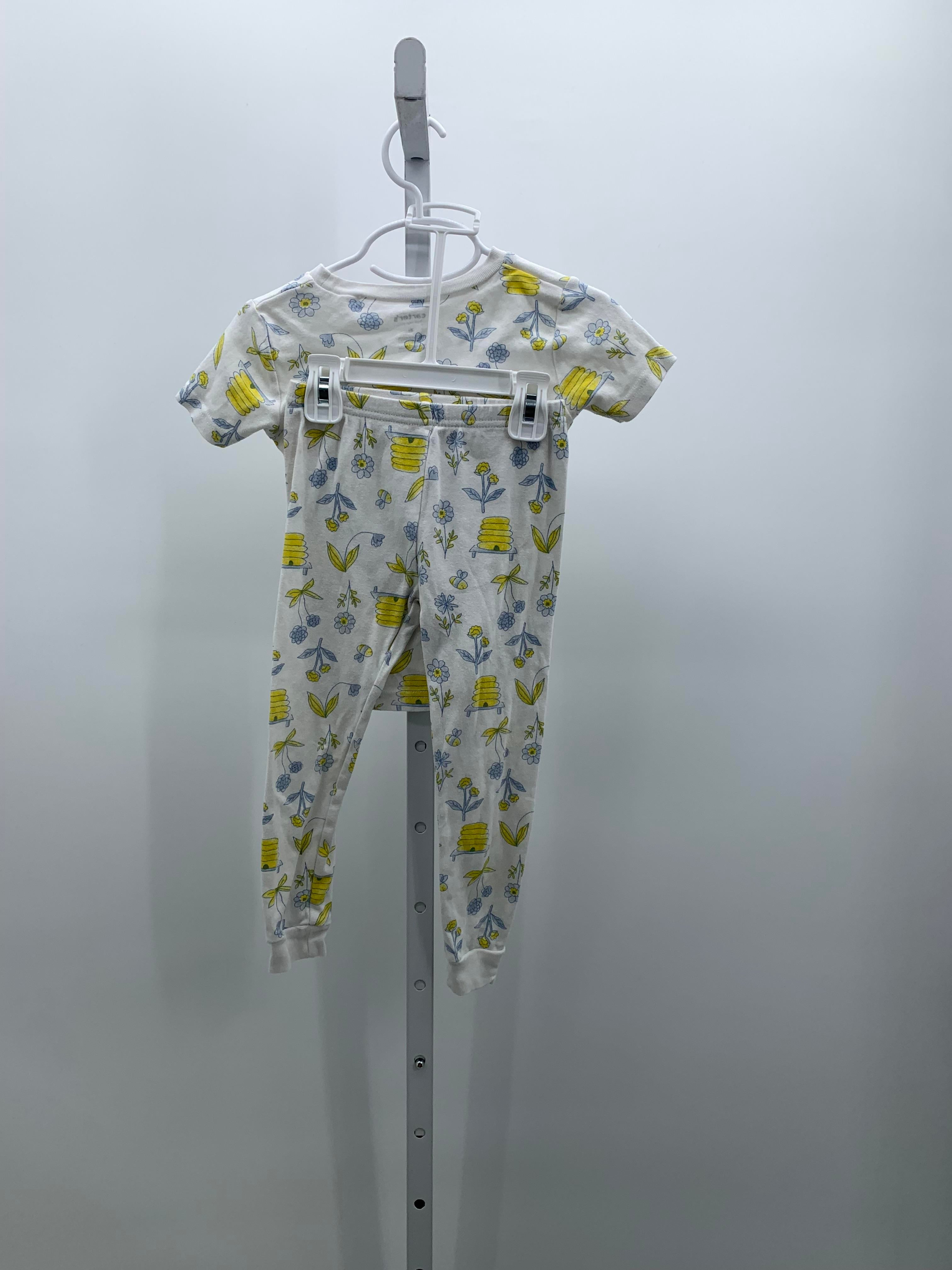 Carters Size 4T Girls Pajamas