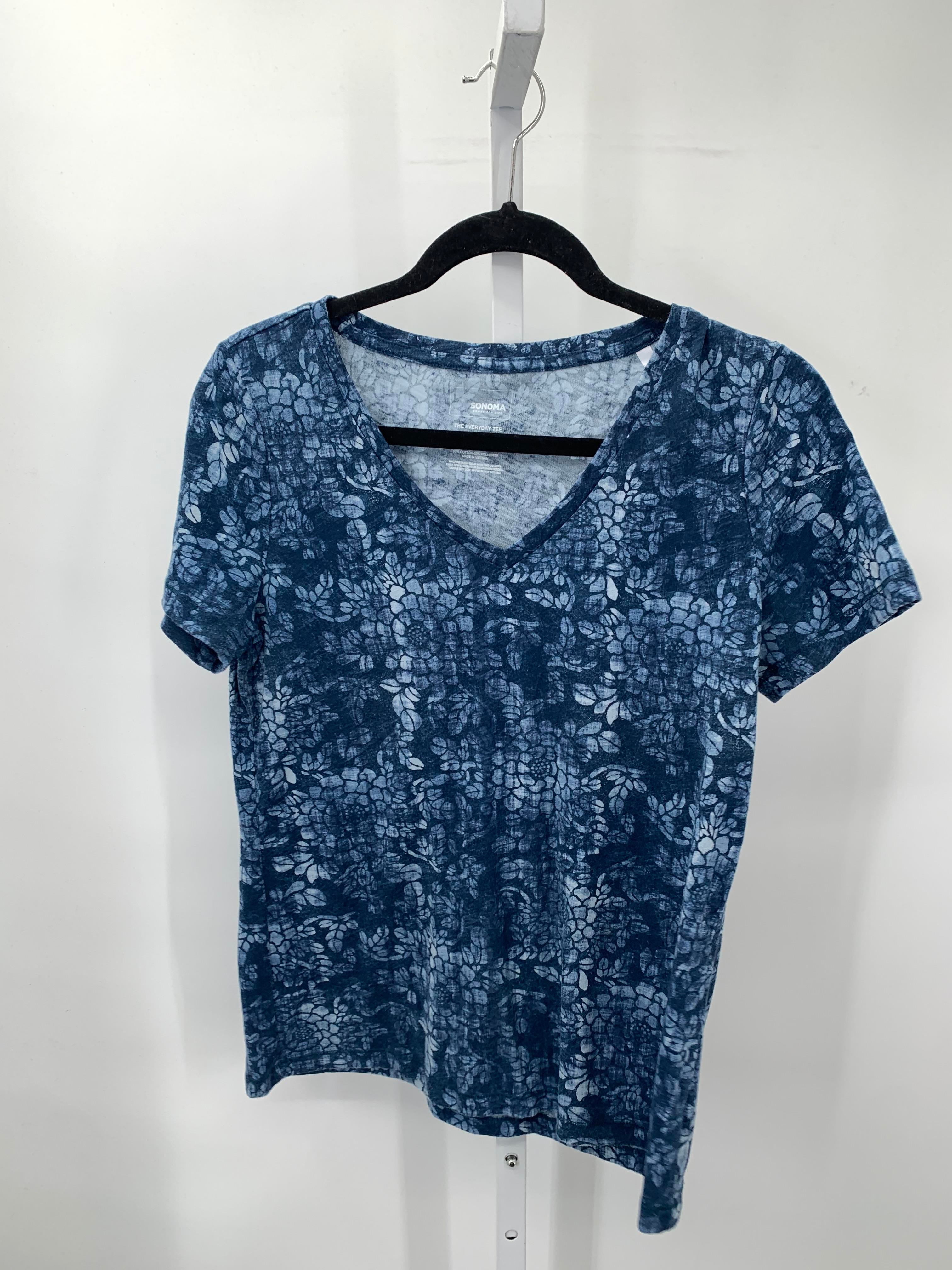 Sonoma Size Medium Petite Petite Short Sleeve Shirt