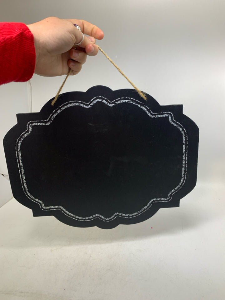 CHALK BOARD WALL HANGING.