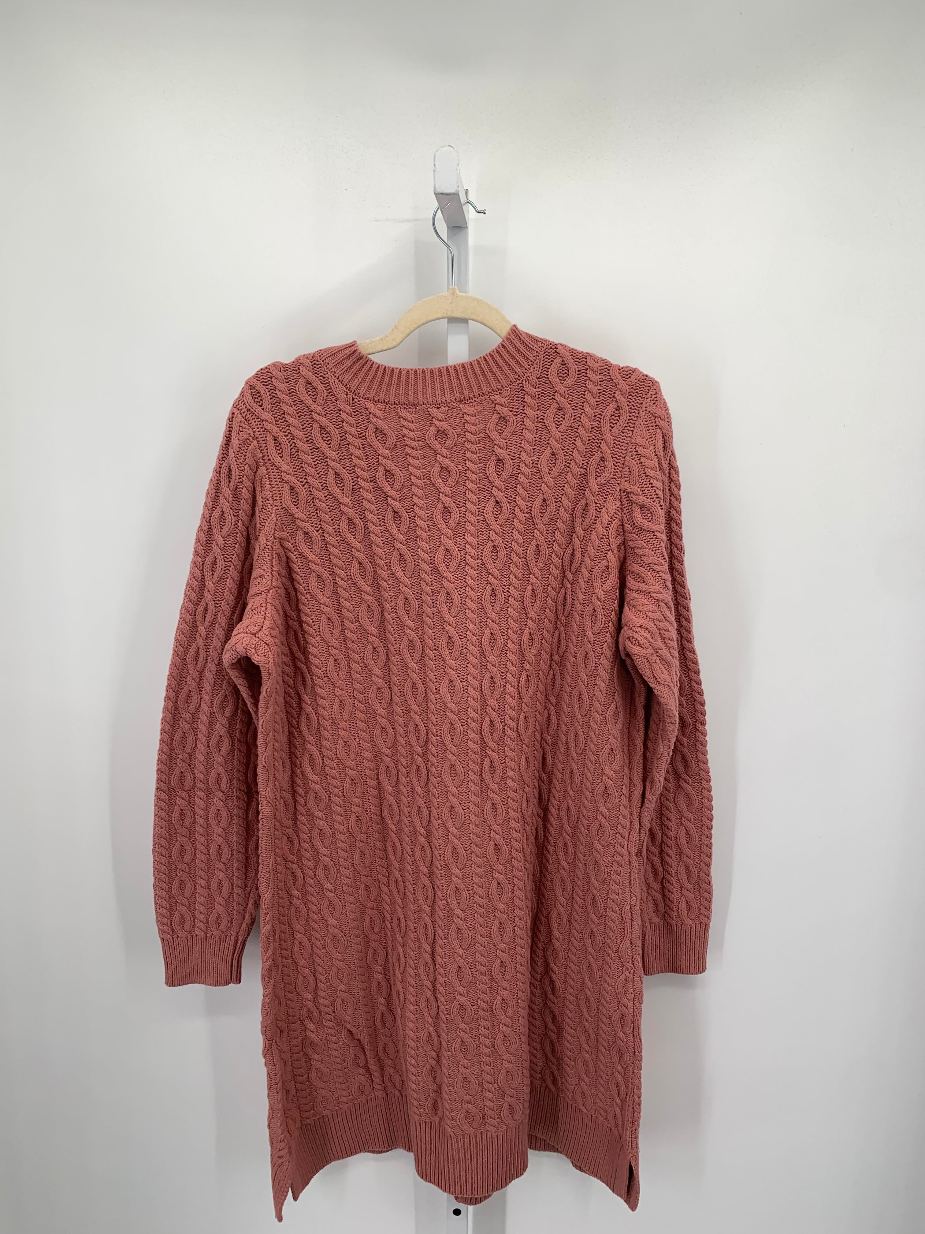 d & co. Size 1X Womens Long Slv Sweater