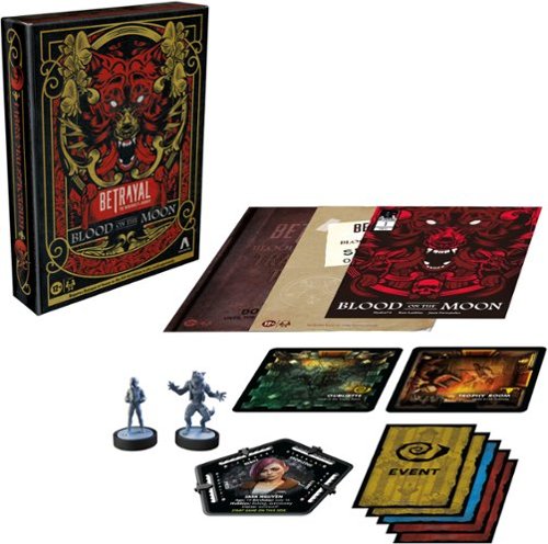 Betrayal the Werewolf's Journey Blood on the Moon Board Game -