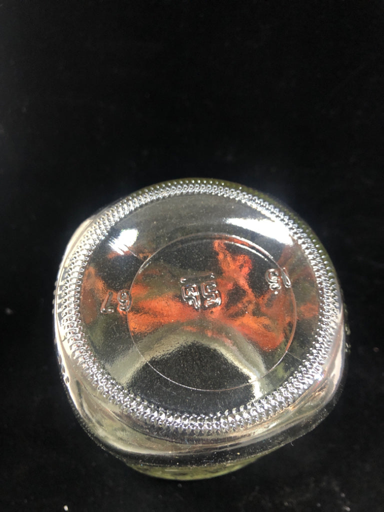 BALL WIDE MOUTH JAR W/ORANGE TWINE.