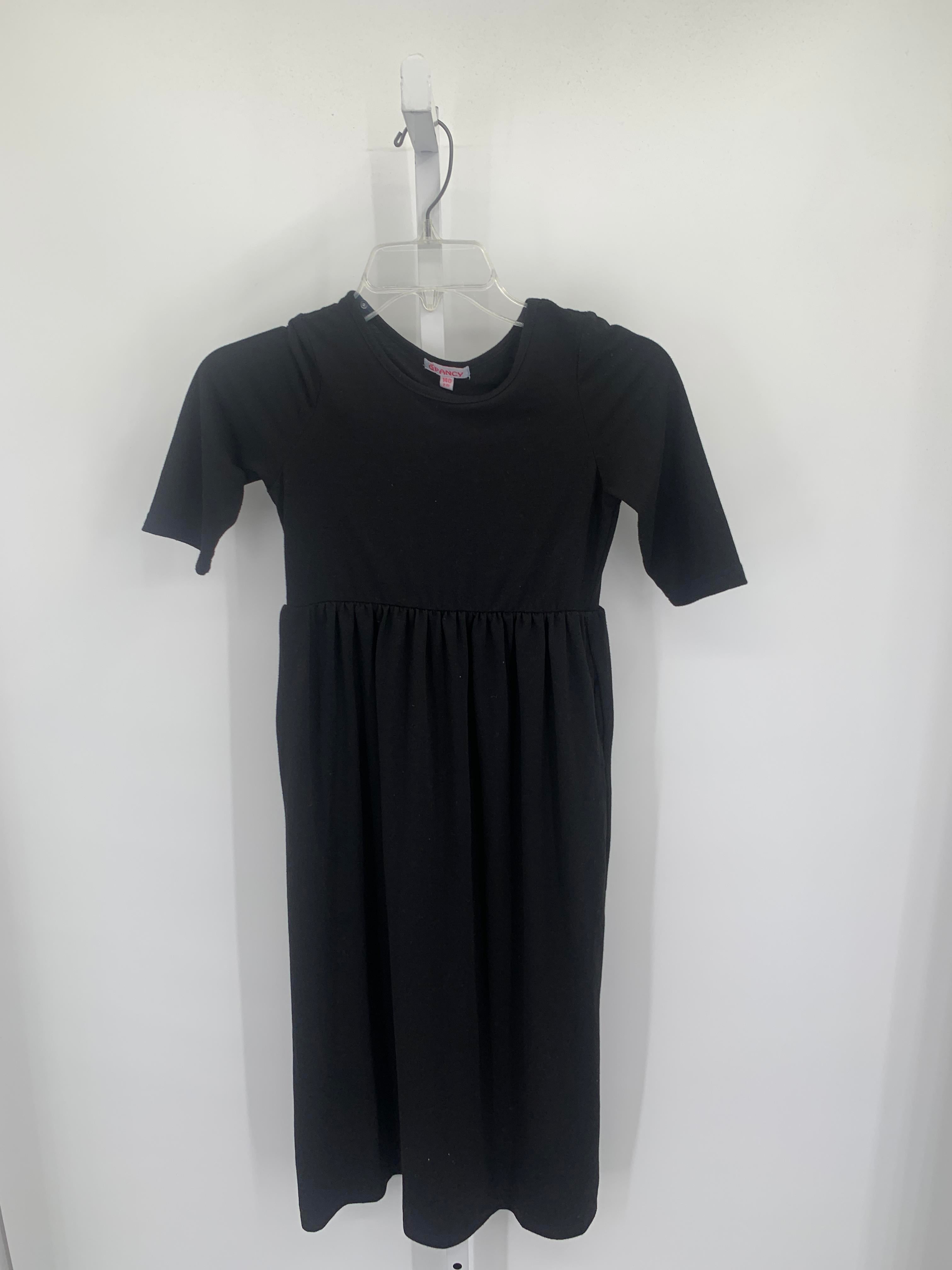 Size 8-9 Girls Short Sleeve Dress