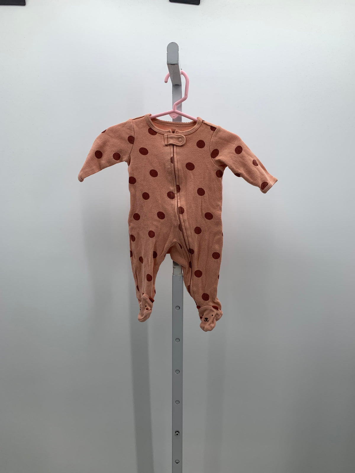 Carters Size 3 Months Girls Long Slv. Romper