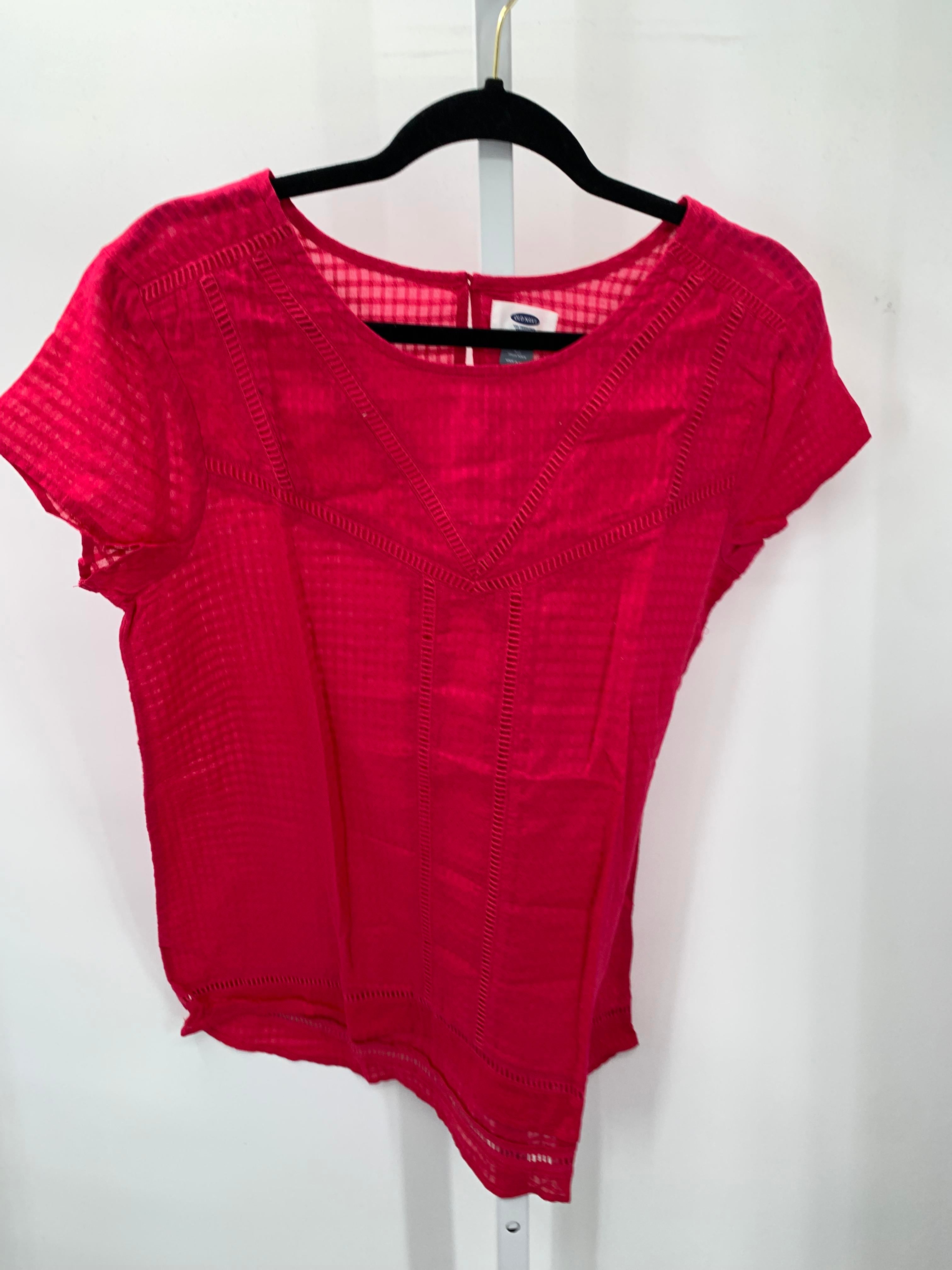 Old Navy Size 16 Plus Girls Short Sleeve Shirt