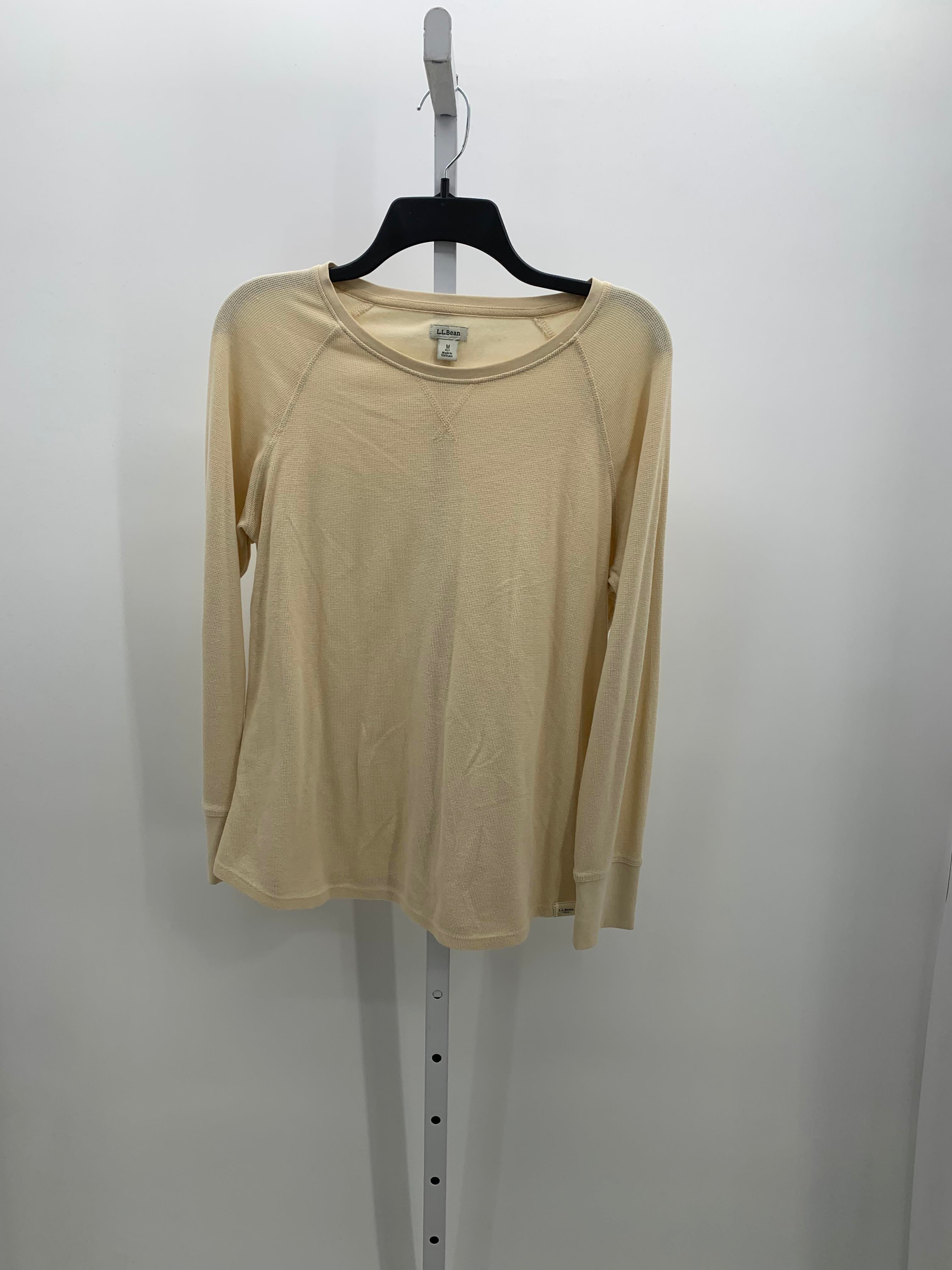 LL Bean Size Medium Petite Petite Long Sleeve Shirt