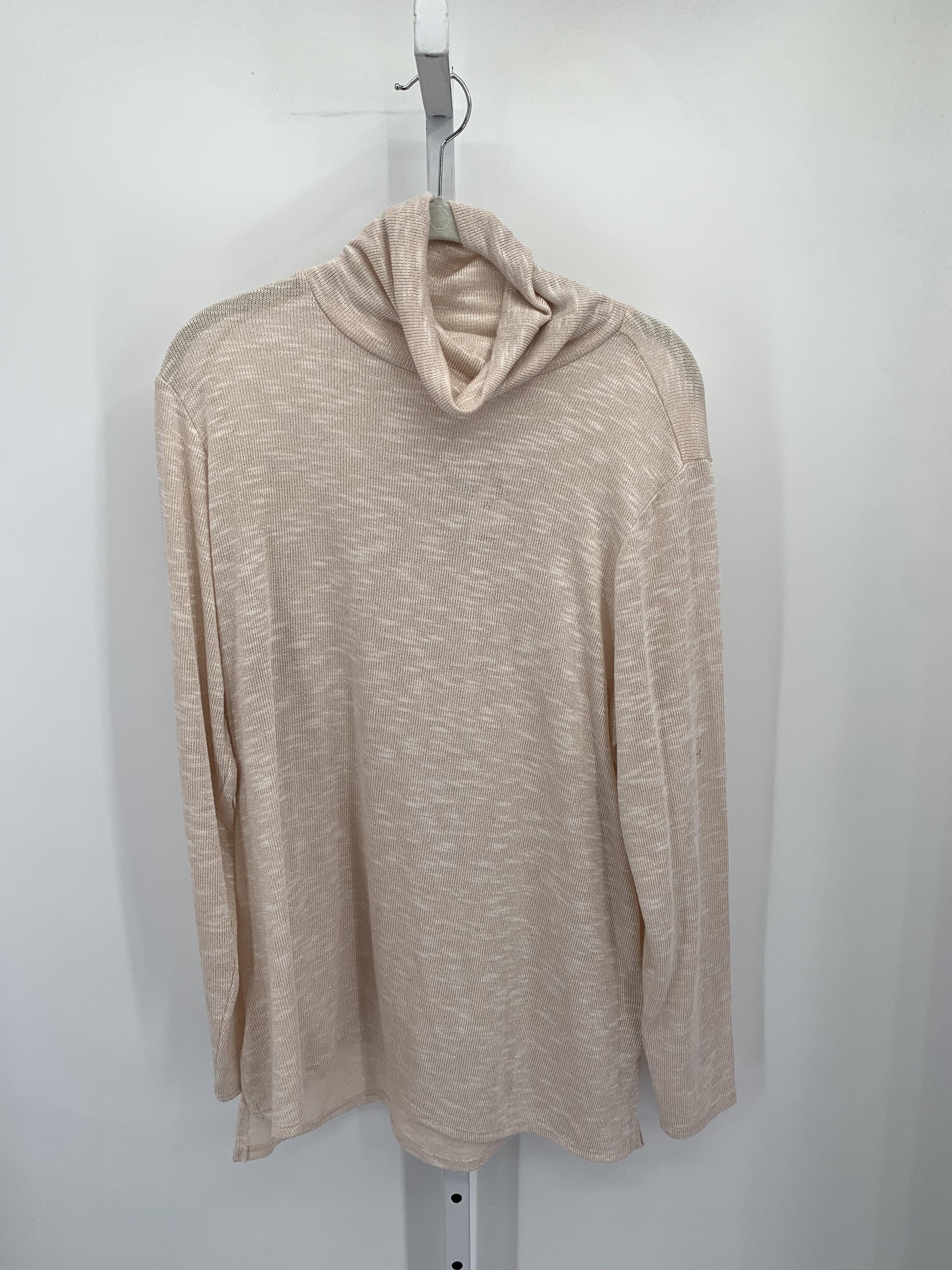 Size 1X Womens Long Slv Sweater