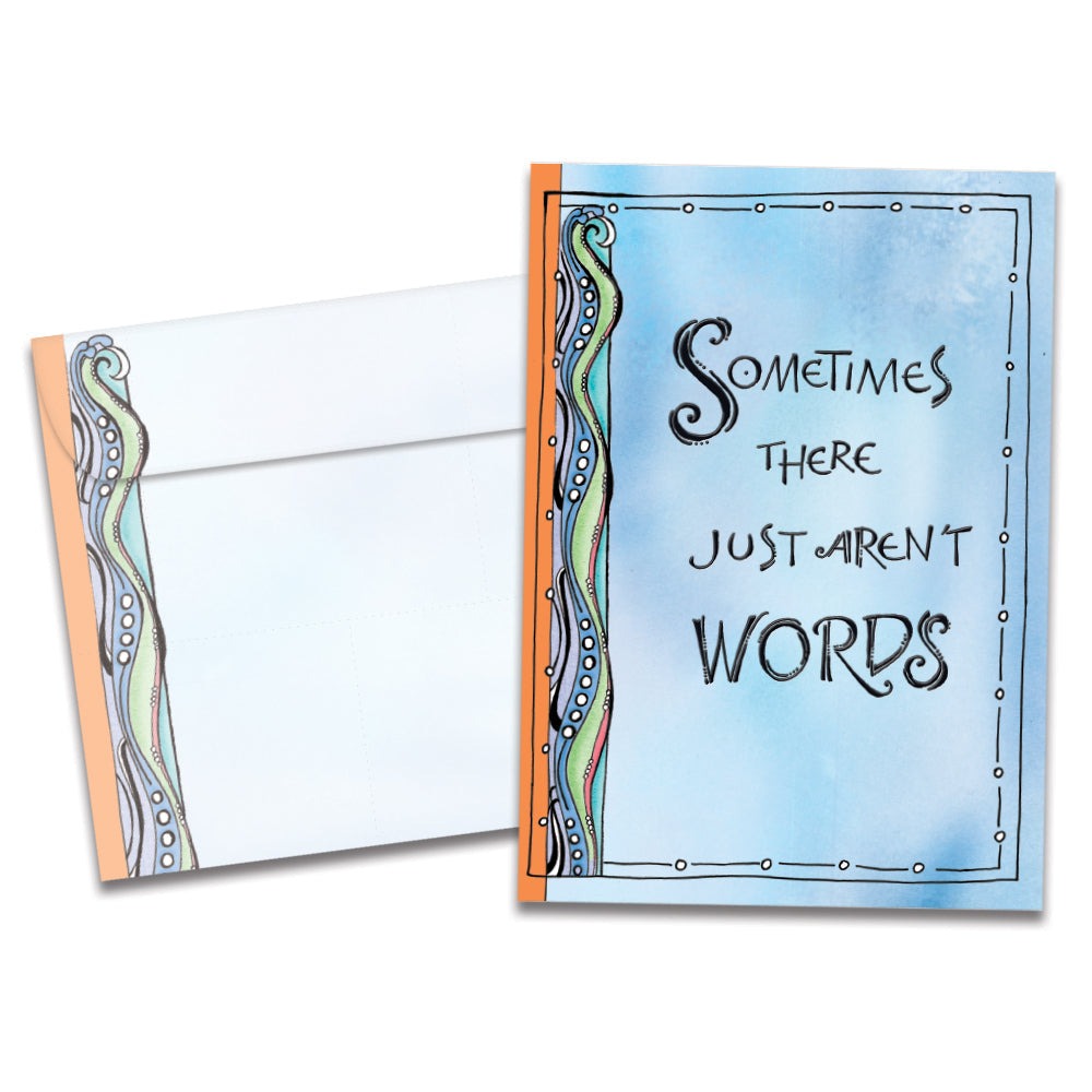 No Words Sympathy Card