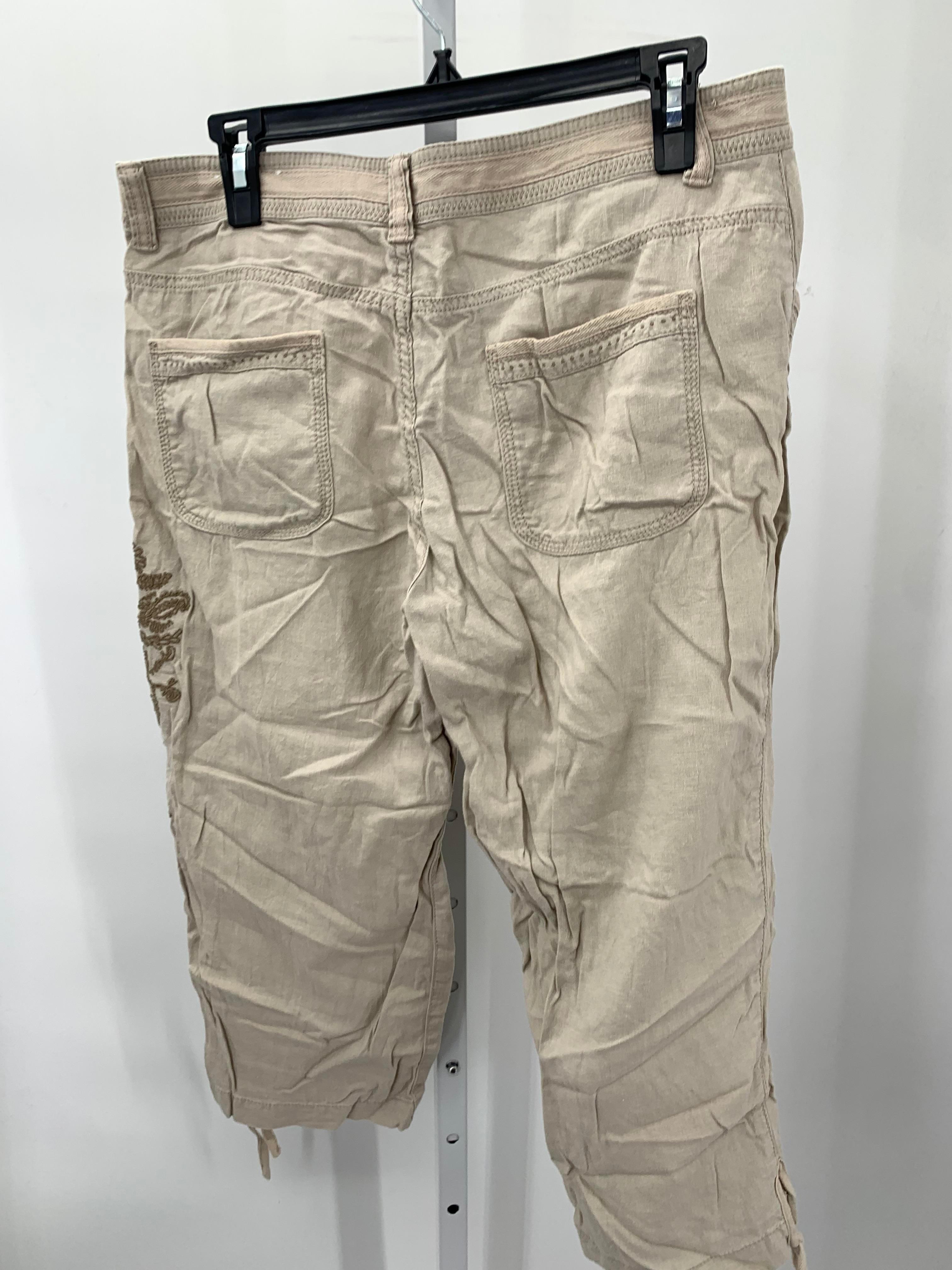 Sonoma Size 10 Misses Capri Pants
