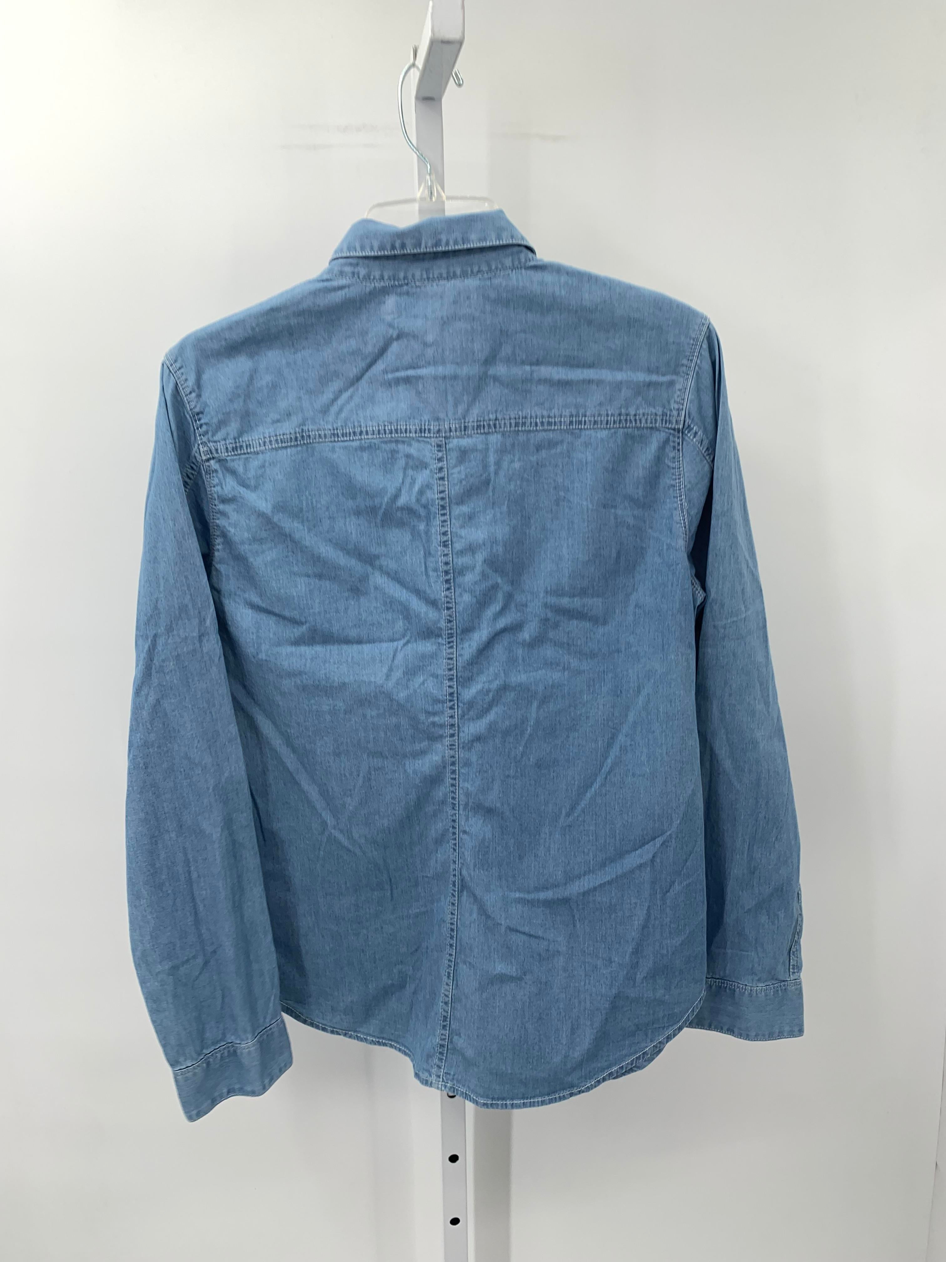 Calvin Klein Size Large Misses Long Sleeve Shirt