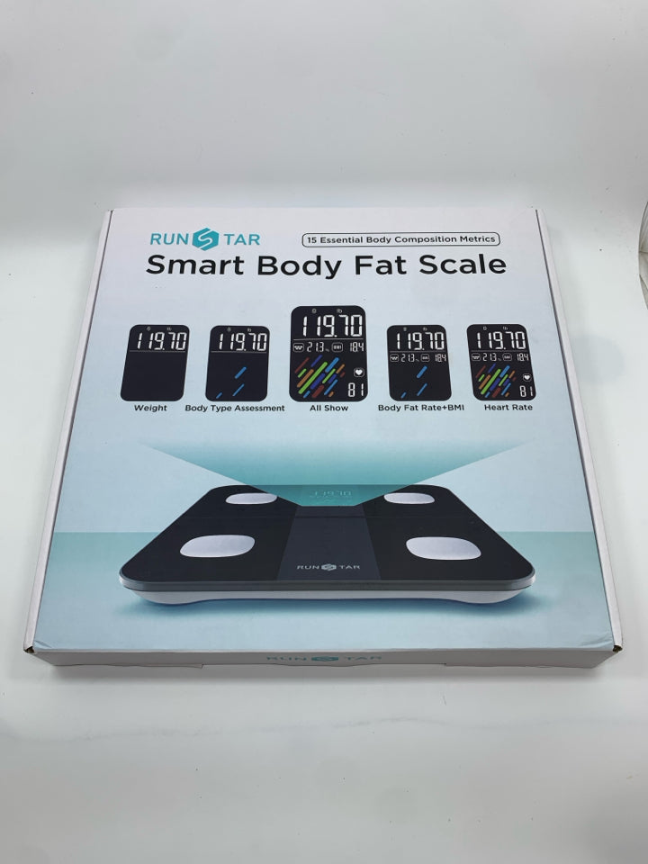 NIB RUN STAR SMART BODY SCALE.