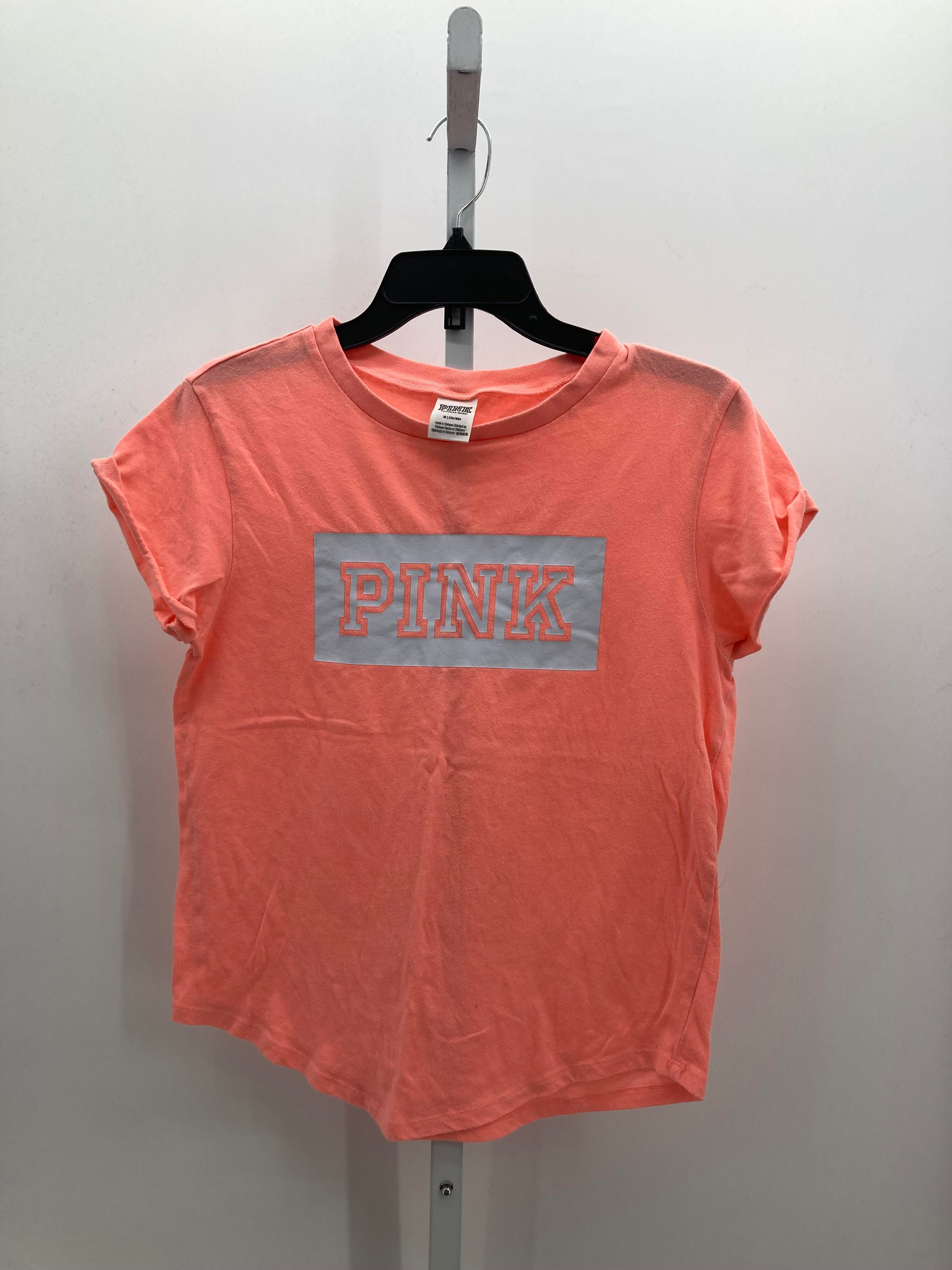 PINK Size Medium Misses Short Sleeve Shirt