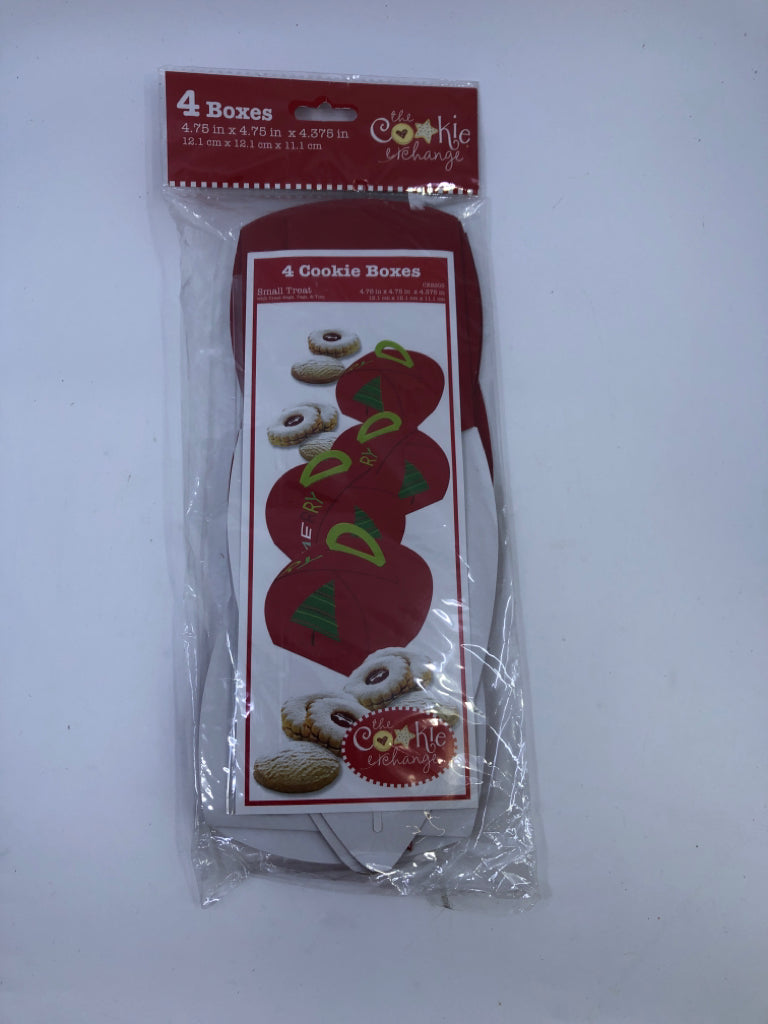 NIP 4 PK COOKIE BOXES