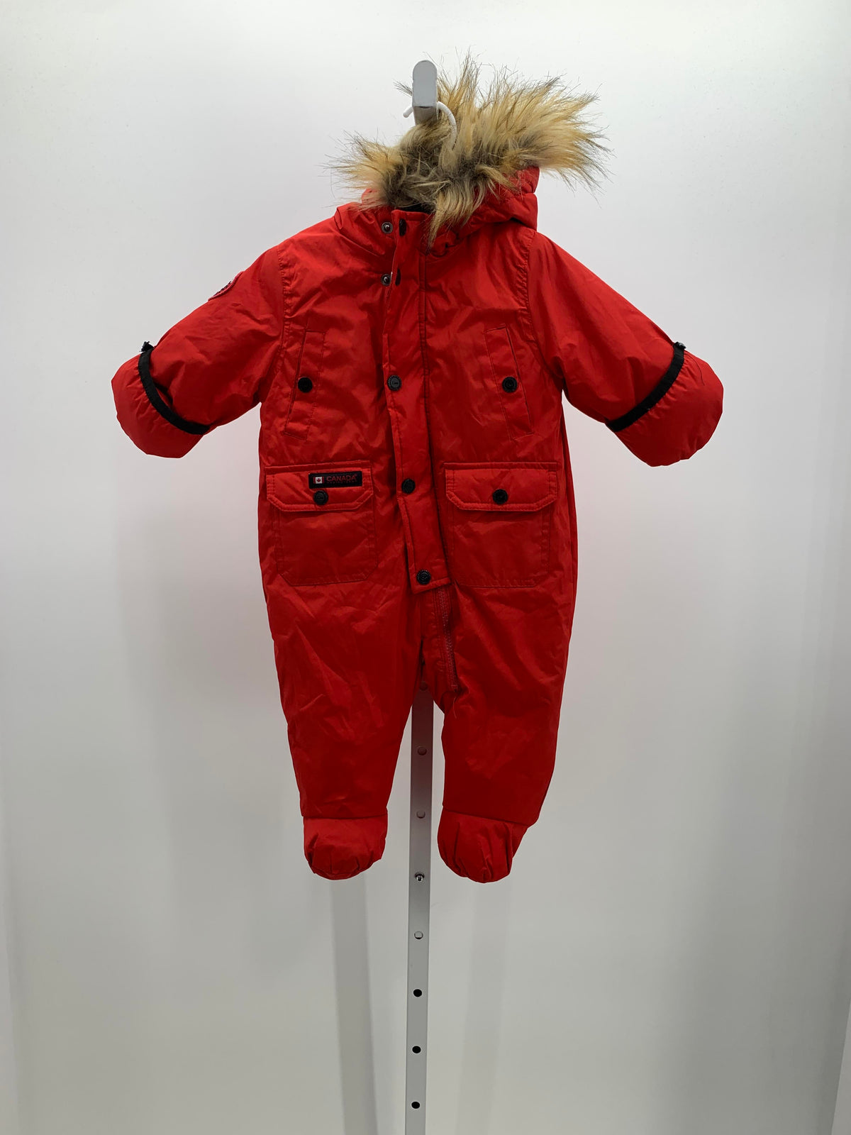 FAUX FUR HOODED ZIP.