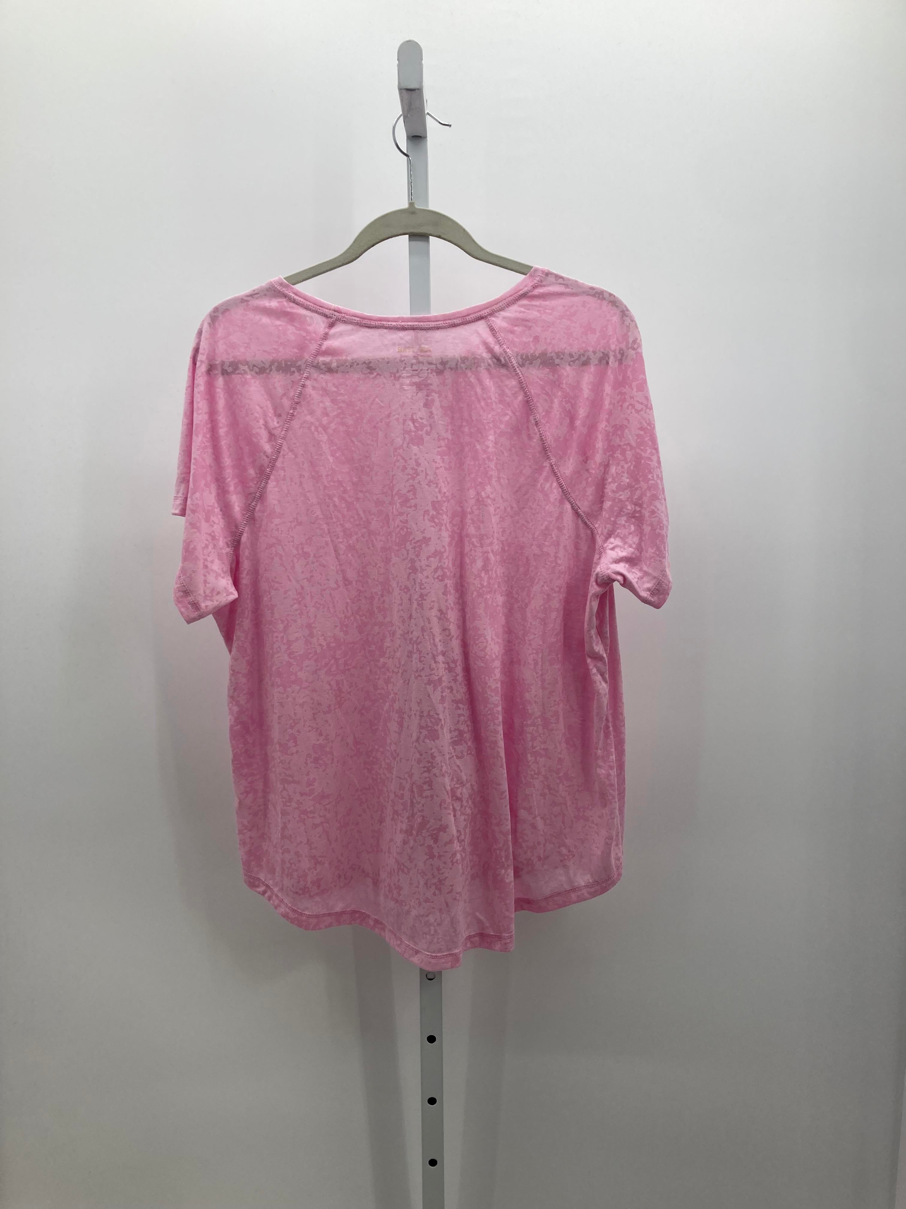 Tek Gear Size 1X Womens Short Sleeve Shirt